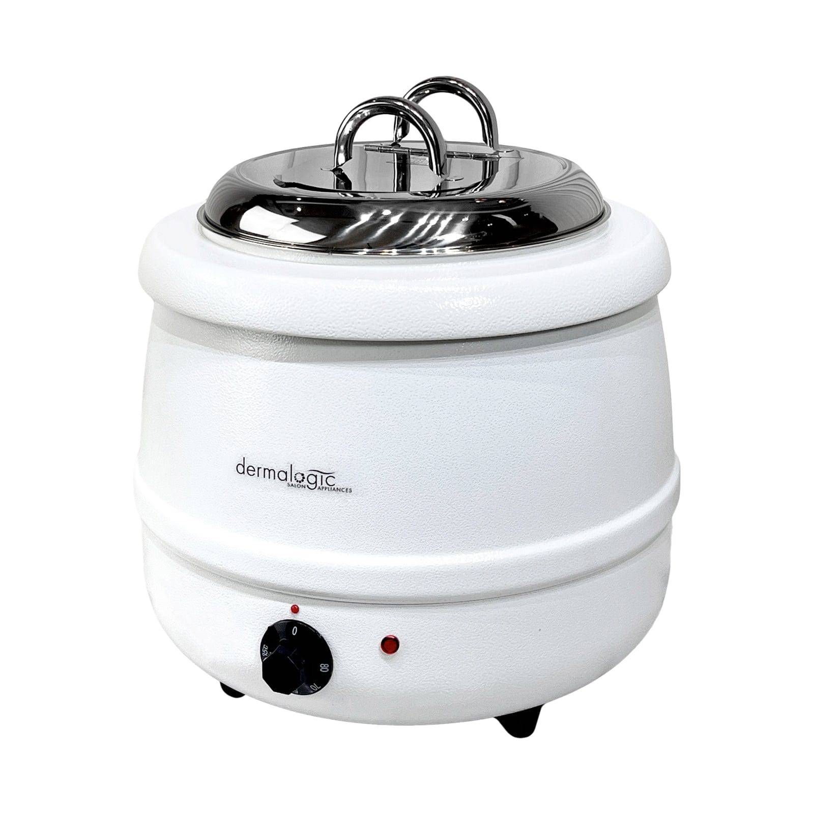 Dermalogic Professional Paraffin Wax Warmer with 10.5oz Ladle - 13L Capacity for Spa, Salon & Home Hand/Foot Therapy
