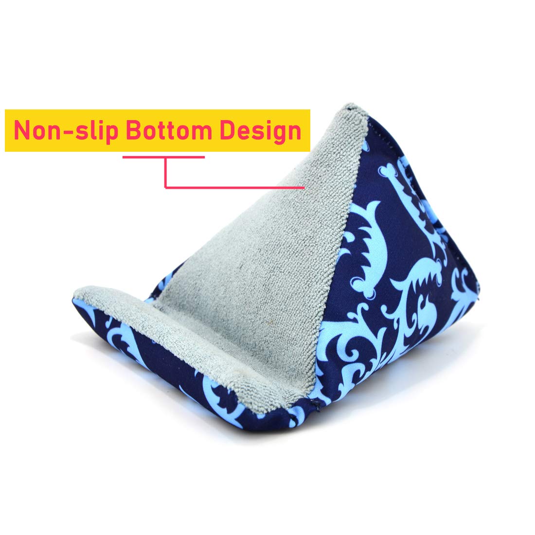 Fabric Phone Stand for iPhone 13/14 - Desk Holder & Pillow Support for Comfortable Viewing