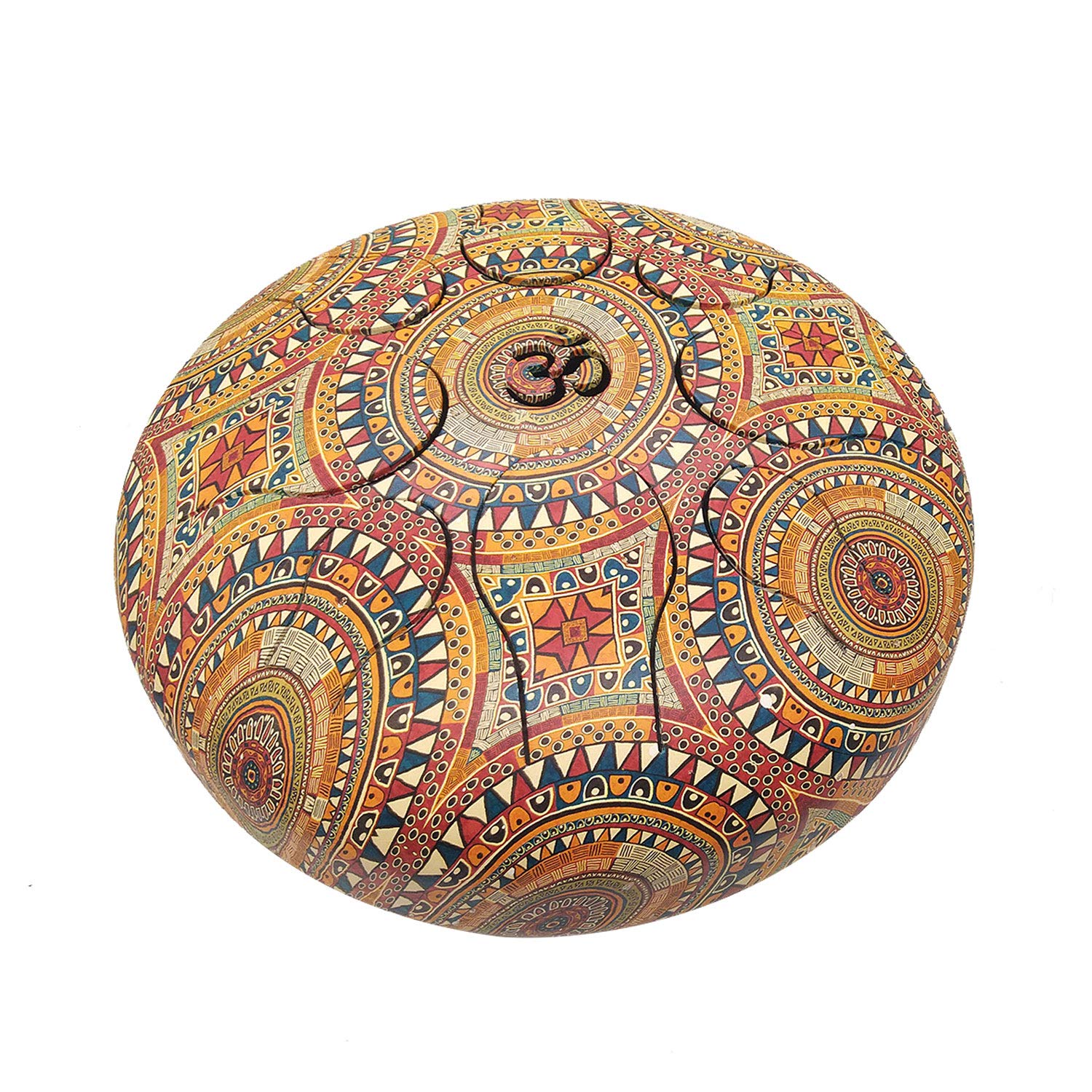 9-Inch Multicolor Hand Tongue Drum with Carry Bag & 2 Mallets - Perfect for Meditation, Music Therapy, and Relaxation at Home or Outdoor Gatherings