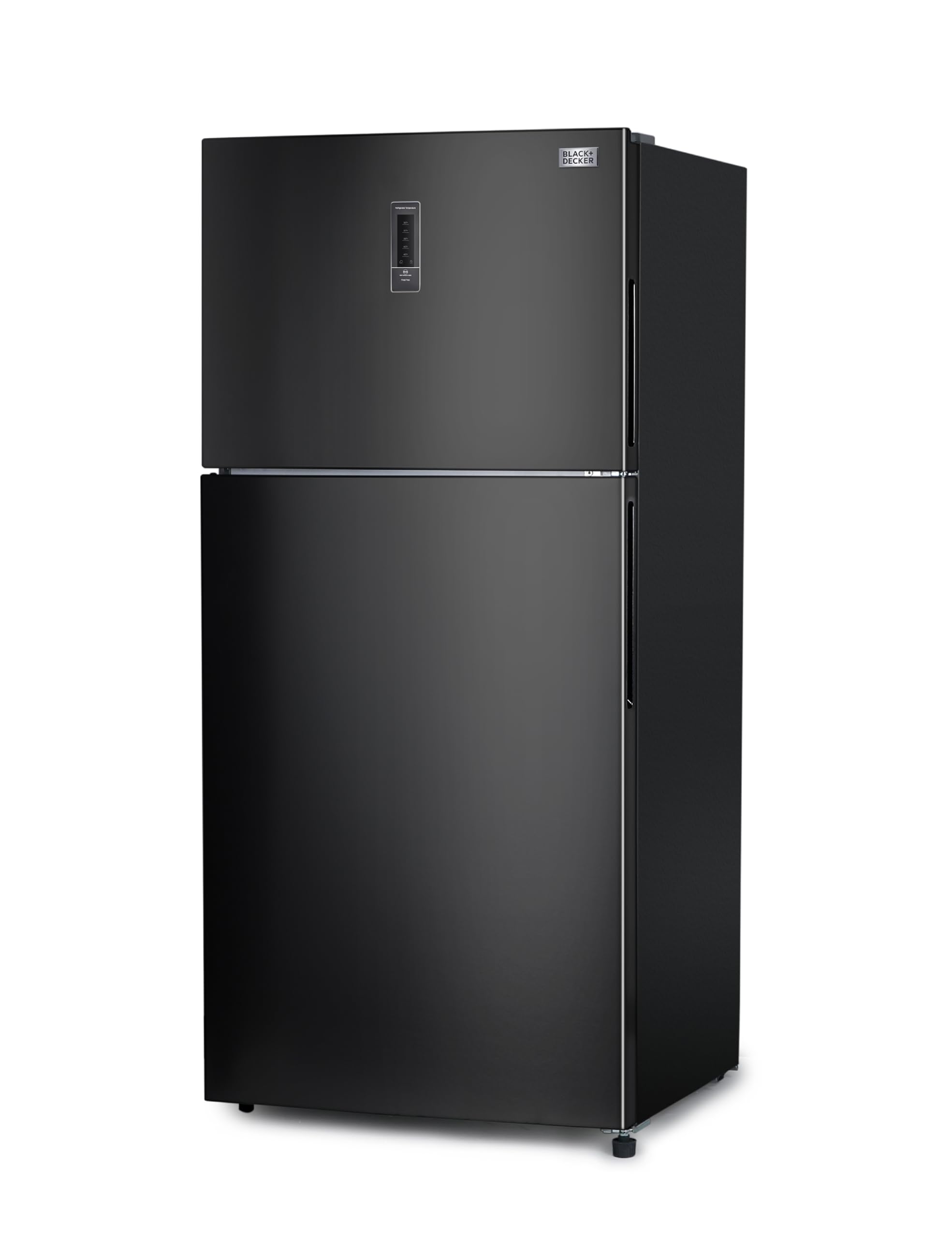 BLACK+DECKER 16.4 Cu. Ft. Top Freezer Refrigerator with Adjustable Temperature Controls, Auto Defrost, Energy Efficient Full Size Kitchen Fridge (BR1640KB, Black) - Perfect for Family Homes, Apartments & Restaurants