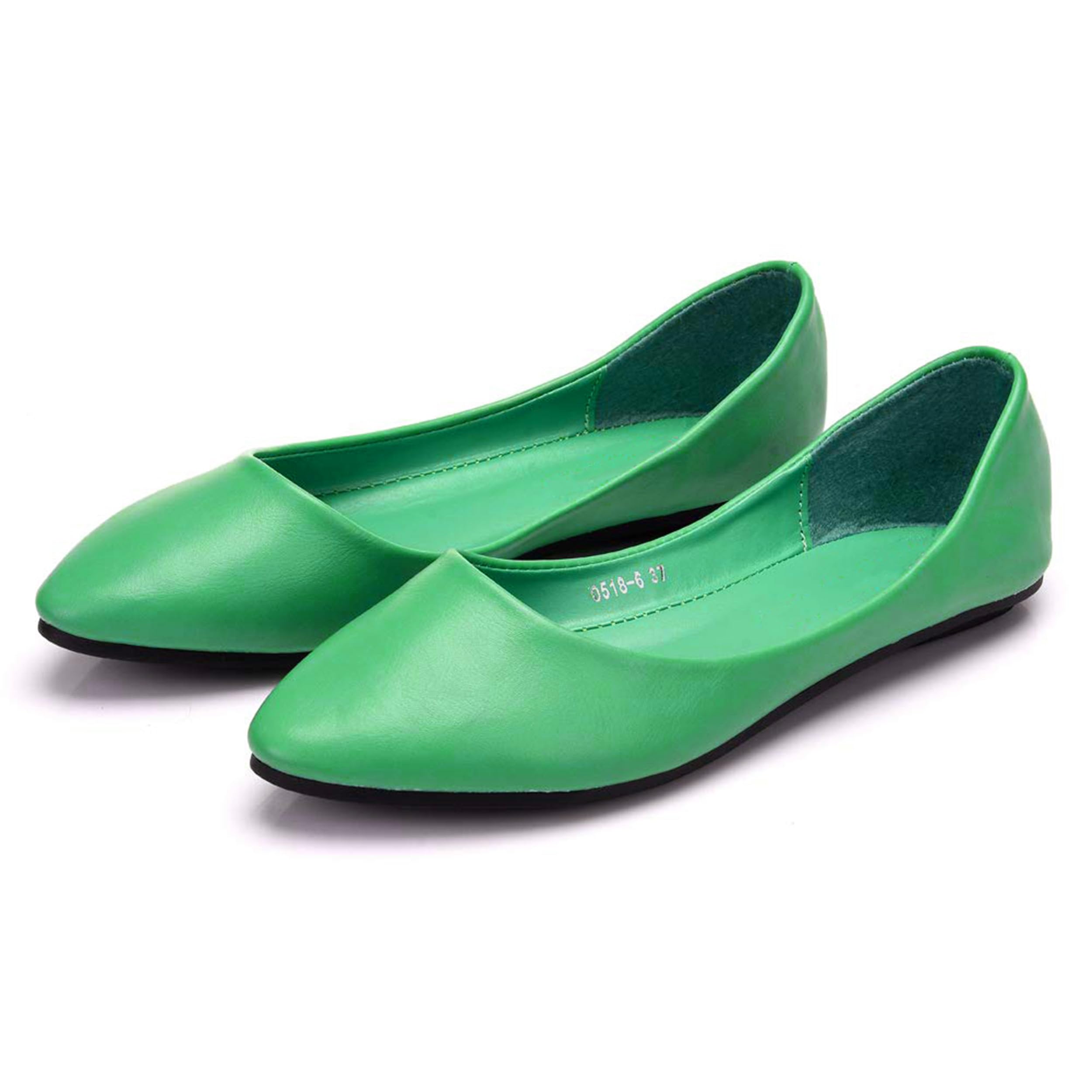 MAIERNISI JESSI Women's Ballet Flats - Pointed Toe Dress Shoes for Business Casual & Office Wear | Comfortable Slip-On Work Shoes for Women | Perfect for Work, Commuting, and Daily Outfits