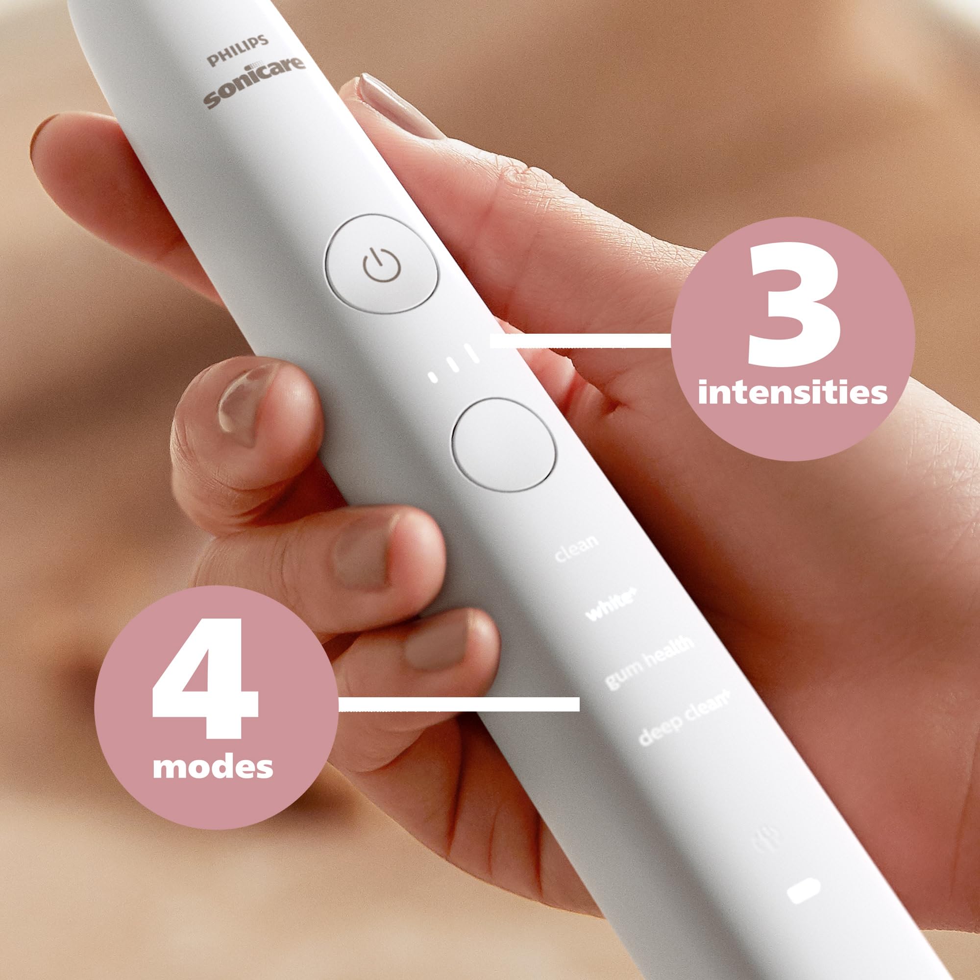 Philips Sonicare DiamondClean 9000 Special Edition Rechargeable Electric Toothbrush - HX9911/93 (White) | Professional Teeth Cleaning for Whitening & Gum Care | Perfect for Travel & Home Use