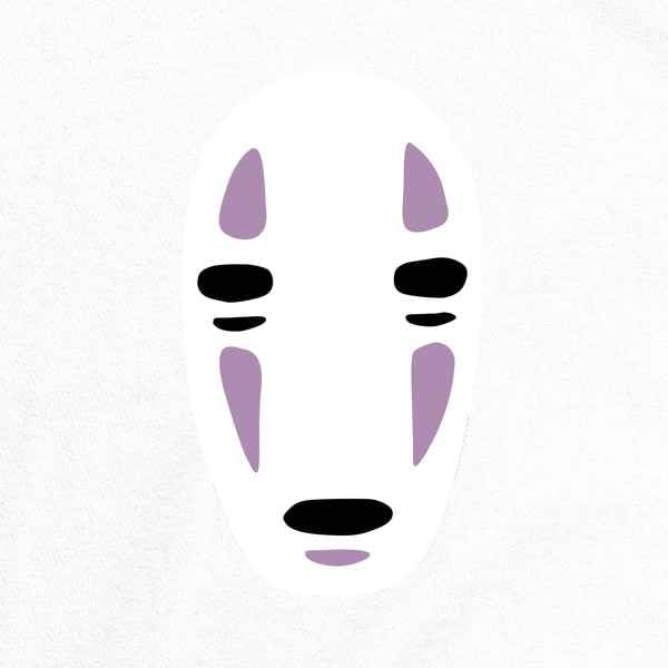 No Face Kaonashi Graphic T-Shirt for Men - Anime Geek Apparel by Pop Threads | Casual Wear & Cosplay Outfit