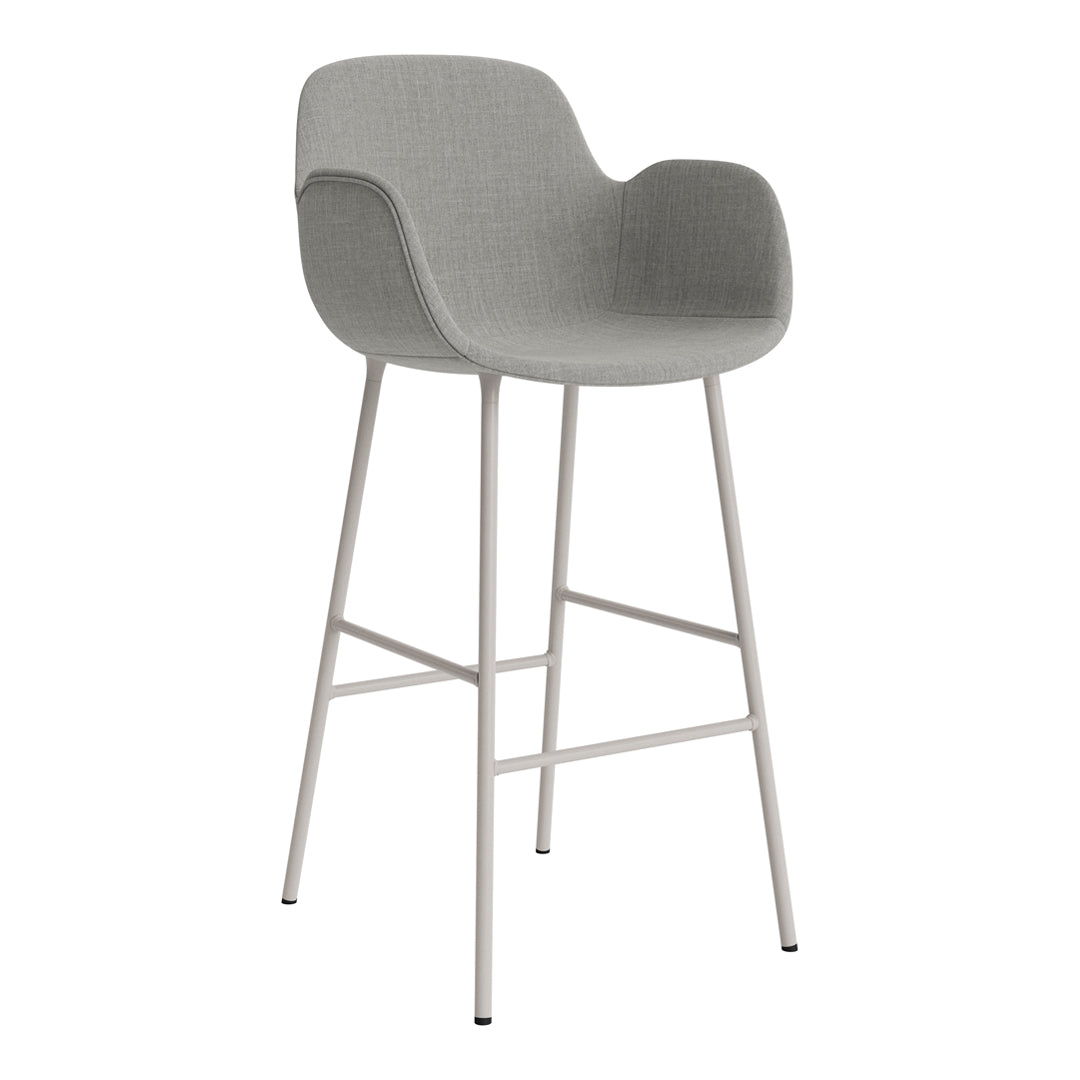 Form Bar Armchair - Fully Upholstered Modern Lounge Chair for Living Room, Office & Cafe | Comfortable Seating Furniture for Home & Commercial Spaces