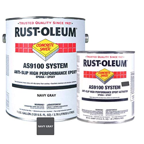 AS9100 Certified Navy Gray High-Gloss 1 Gallon Paint Kit - Perfect for Aircraft, Marine & Industrial Equipment Coating