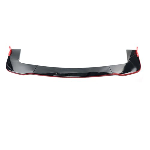 Glossy Black+Red Line