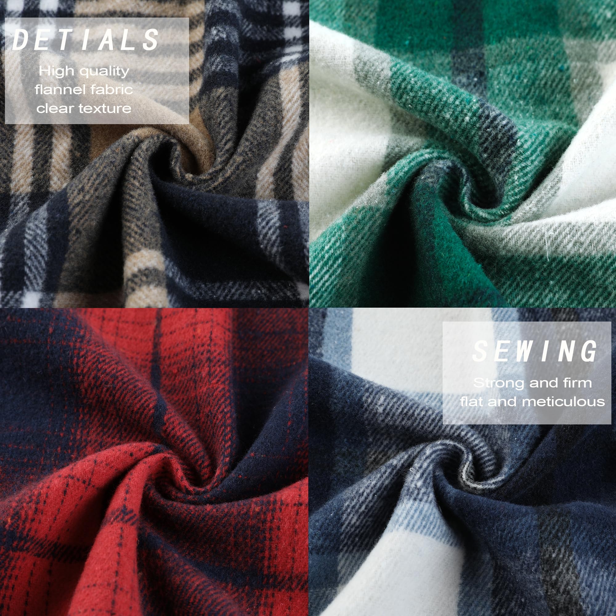 Boys & Girls Casual Flannel Plaid Hoodies - Spring Fashion Long Sleeve Button Down Shirts, Lightweight Jacket Coats for Kids - Perfect for School, Outdoor Play & Family Outings