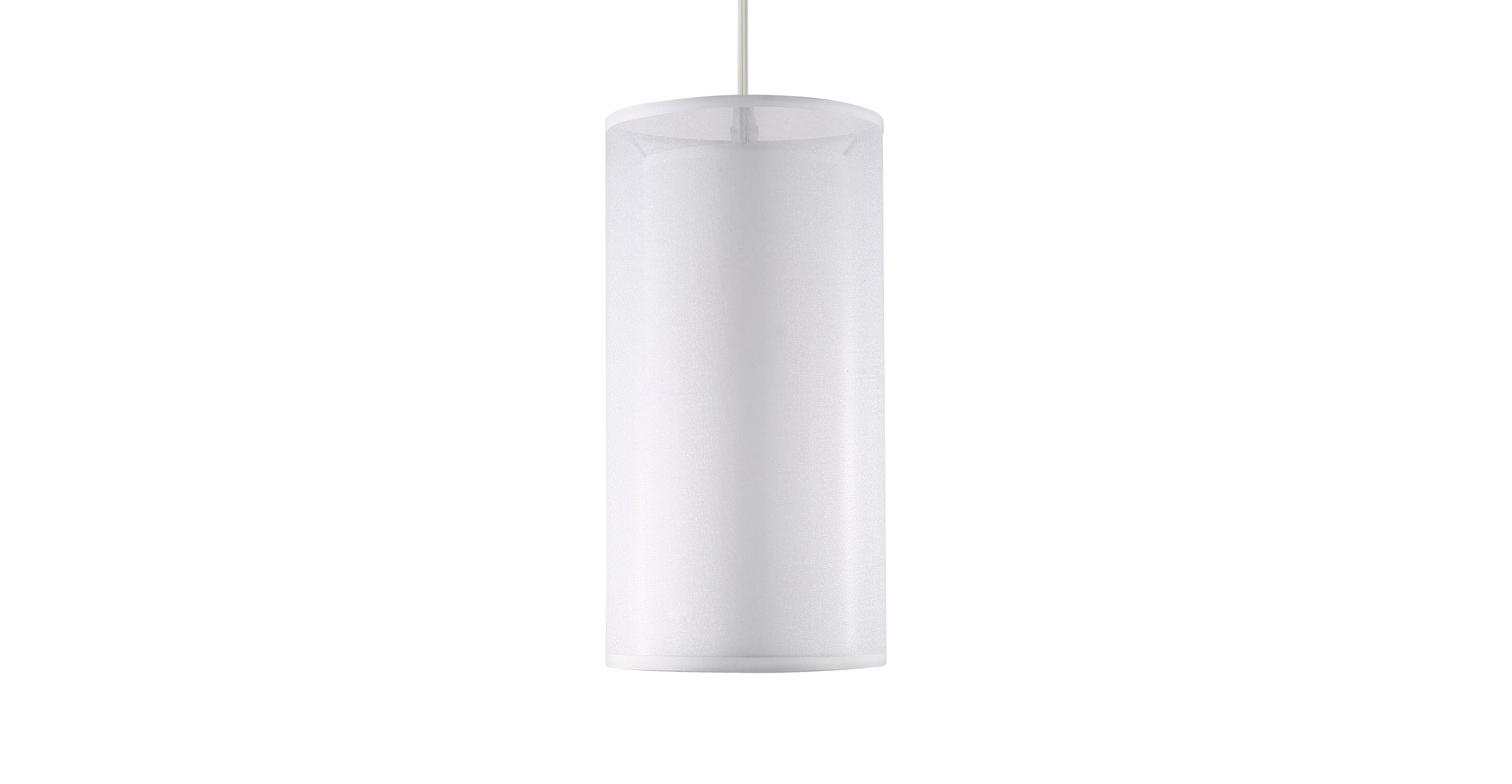 Elegant Medio White Inner Pendant Necklace - Minimalist Sterling Silver Jewelry for Women - Perfect for Everyday Wear, Date Nights & Special Occasions