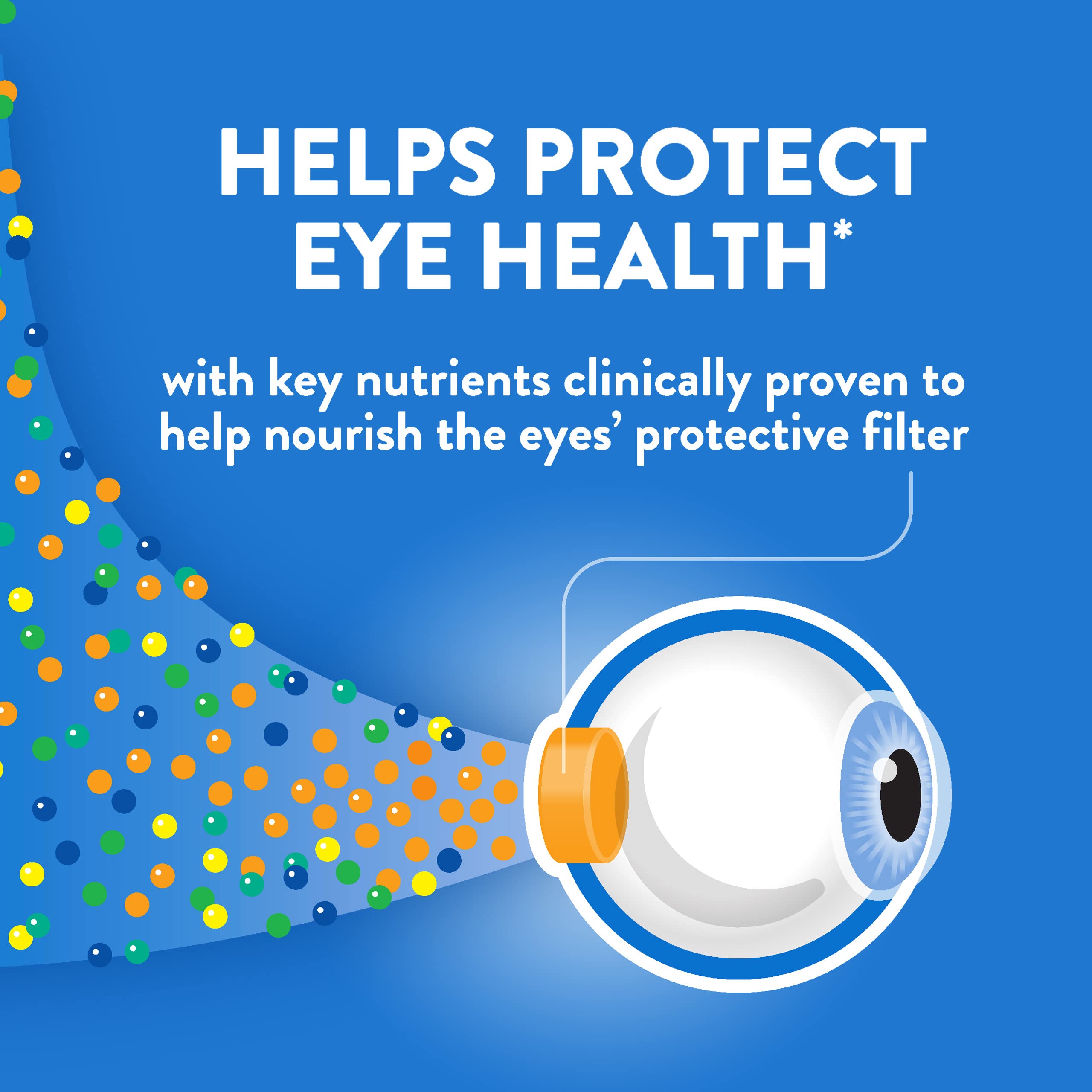 Ocuvite Adult 50+ Eye Vitamins with Lutein, Zeaxanthin & Omega-3 - 50 Count (Pack of 10) - Supports Vision Health & Eye Care for Seniors - Perfect for Daily Eye Protection & Screen Time Relief