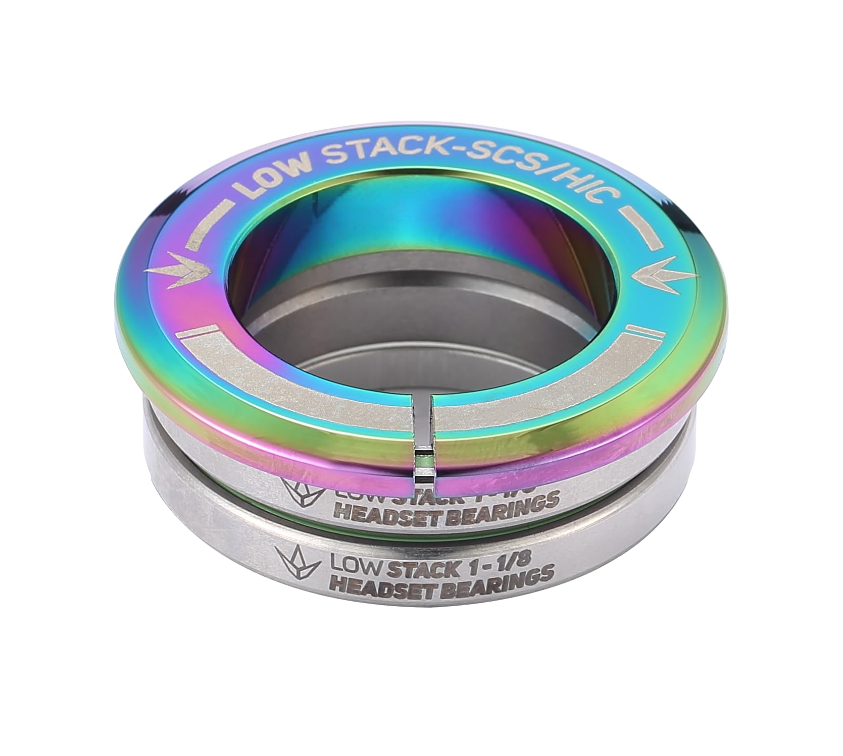 Envy Scooters Low Stack Headset - SCS/HIC Compatible for BMX & Freestyle Scooters | Durable Bicycle Headset for Smooth Riding & Stunt Performance