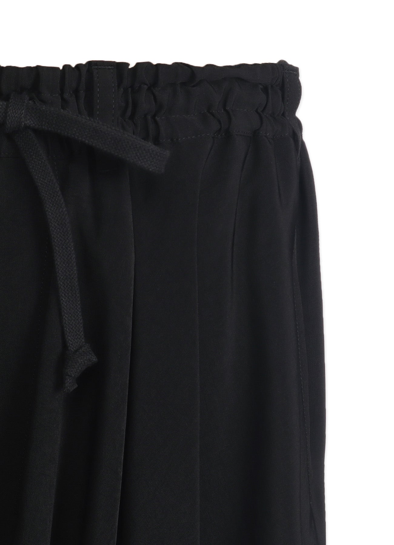 CREPE DE CHINE CIRCLE PANTS - Women's Flowy Wide Leg Trousers for Casual & Office Wear | Comfortable Lightweight Fabric for Summer & Travel