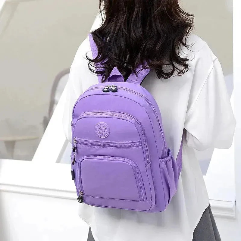 Stylish Korean Multi-Layer Backpack for Women & Men - Trendy Laptop Bag for College, Travel & Work - Durable & Water-Resistant School Backpack
