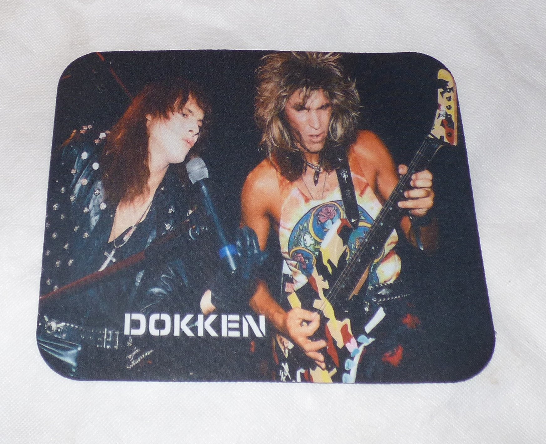 DOKKEN George & Don Large Gaming Mouse Pad - Non-Slip Rubber Base, Smooth Surface for PC, Laptop, Office & Home Use - Perfect for Work, Gaming & Graphic Design