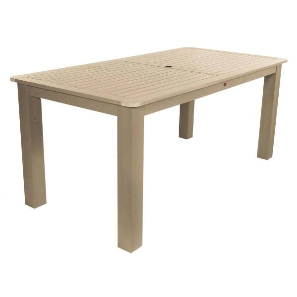 Outdoor Rectangular Counter Height Dining Table - Weather-Resistant Patio Furniture for Backyard, Deck, and Garden Dining - Perfect for Entertaining Guests