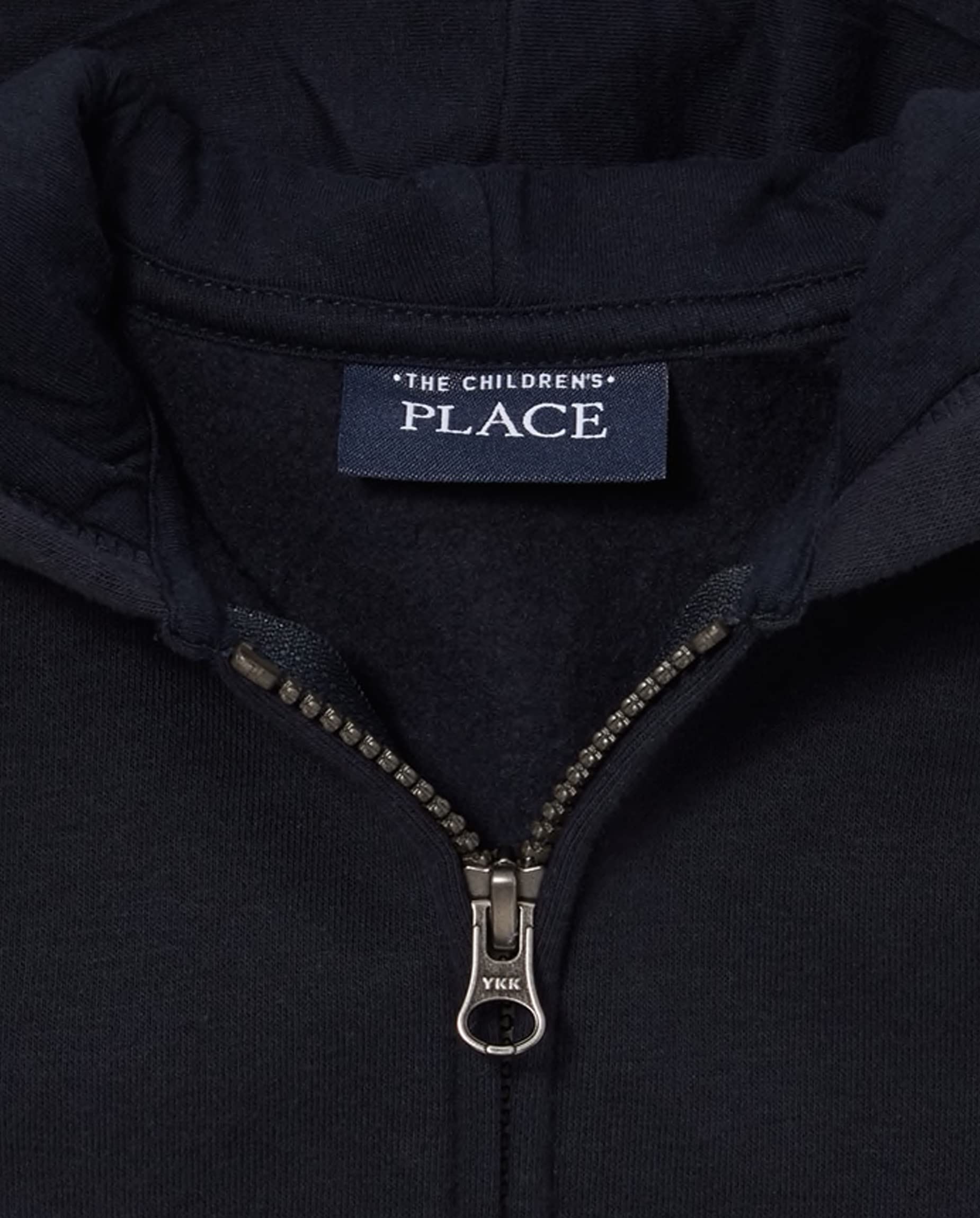 The Children's Place Baby & Toddler Boys' Zip-Up Hoodie - Soft Cotton Pullover for Playdates, Daycare & Outdoor Adventures