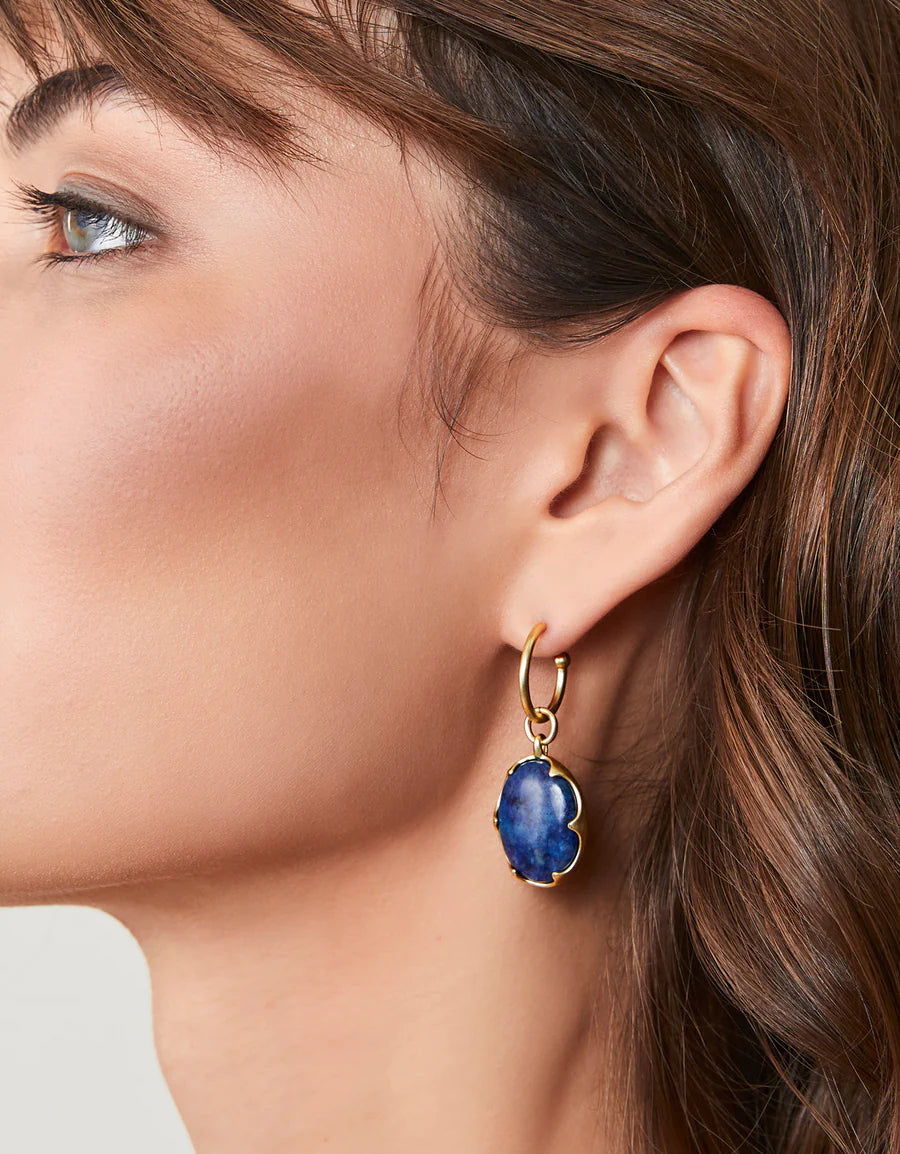 Elegant Coralie Blue Earrings for Women - Dainty Stud Earrings for Daily Wear, Gift Giving & Special Occasions