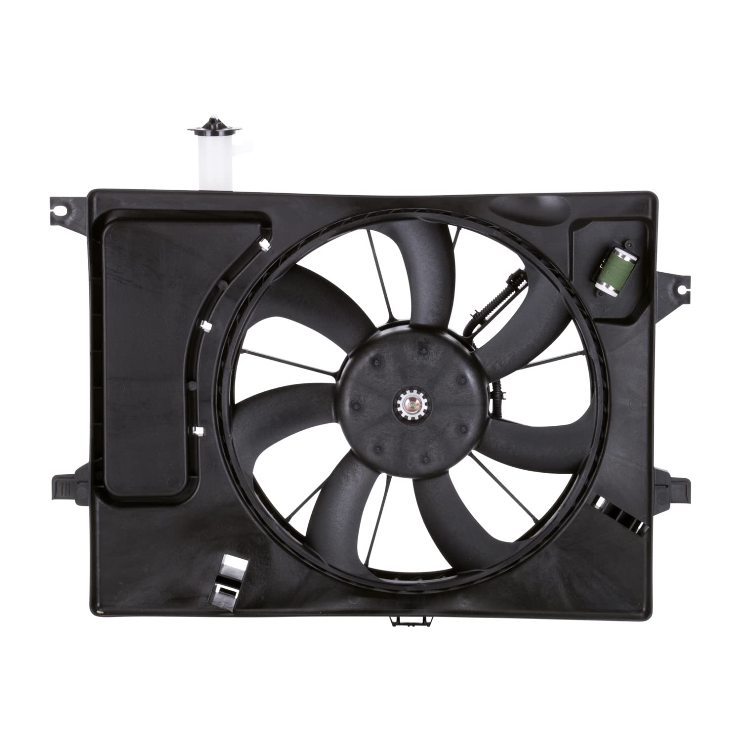 TYC 622580 Cooling Fan Assembly Replacement for Hyundai Elantra 2011-2016 - Perfect for Engine Overheating Prevention & Summer Driving