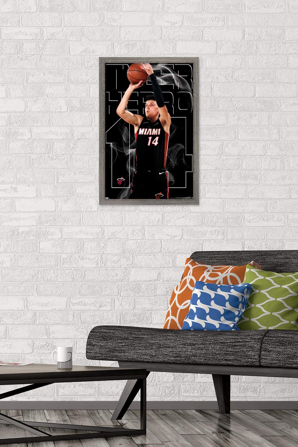 NBA Miami Heat Tyler Herro 20 Wall Poster - 22.4