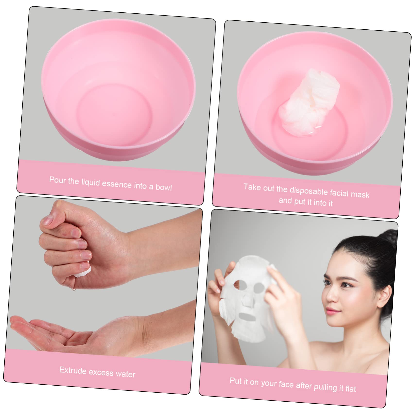 Professional DIY Facial Mask Bowl Set with Brush - Compressed Mask Tool Kit for Skincare & Spa at Home | Perfect for DIY Face Masks, Beauty Treatments & Relaxation