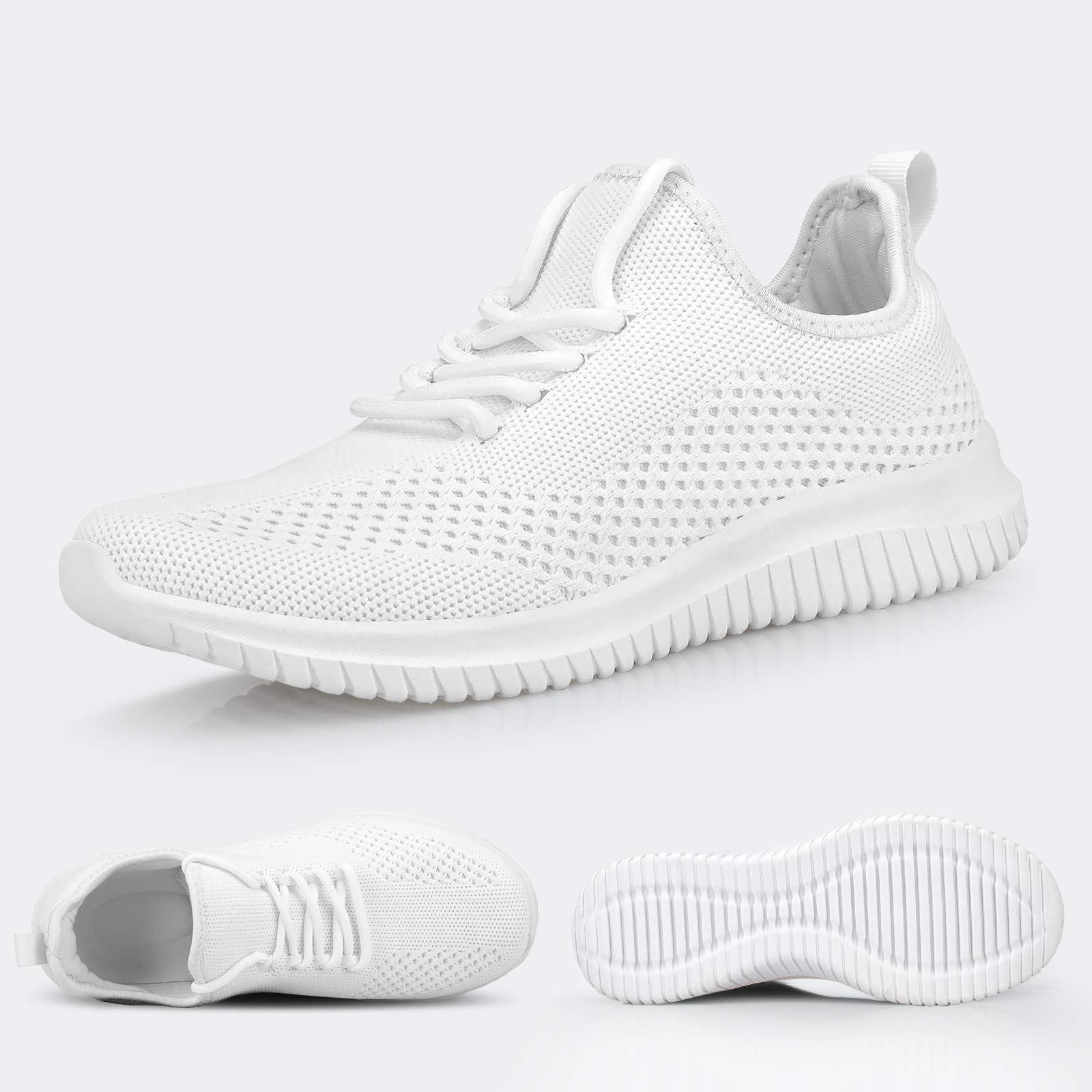 Rospick Women's Comfortable Walking Sneakers - Lightweight Athletic Shoes for Women, Casual Running Shoes with Cushioning Support - Perfect for Walking, Jogging, Gym Workouts and Daily Wear