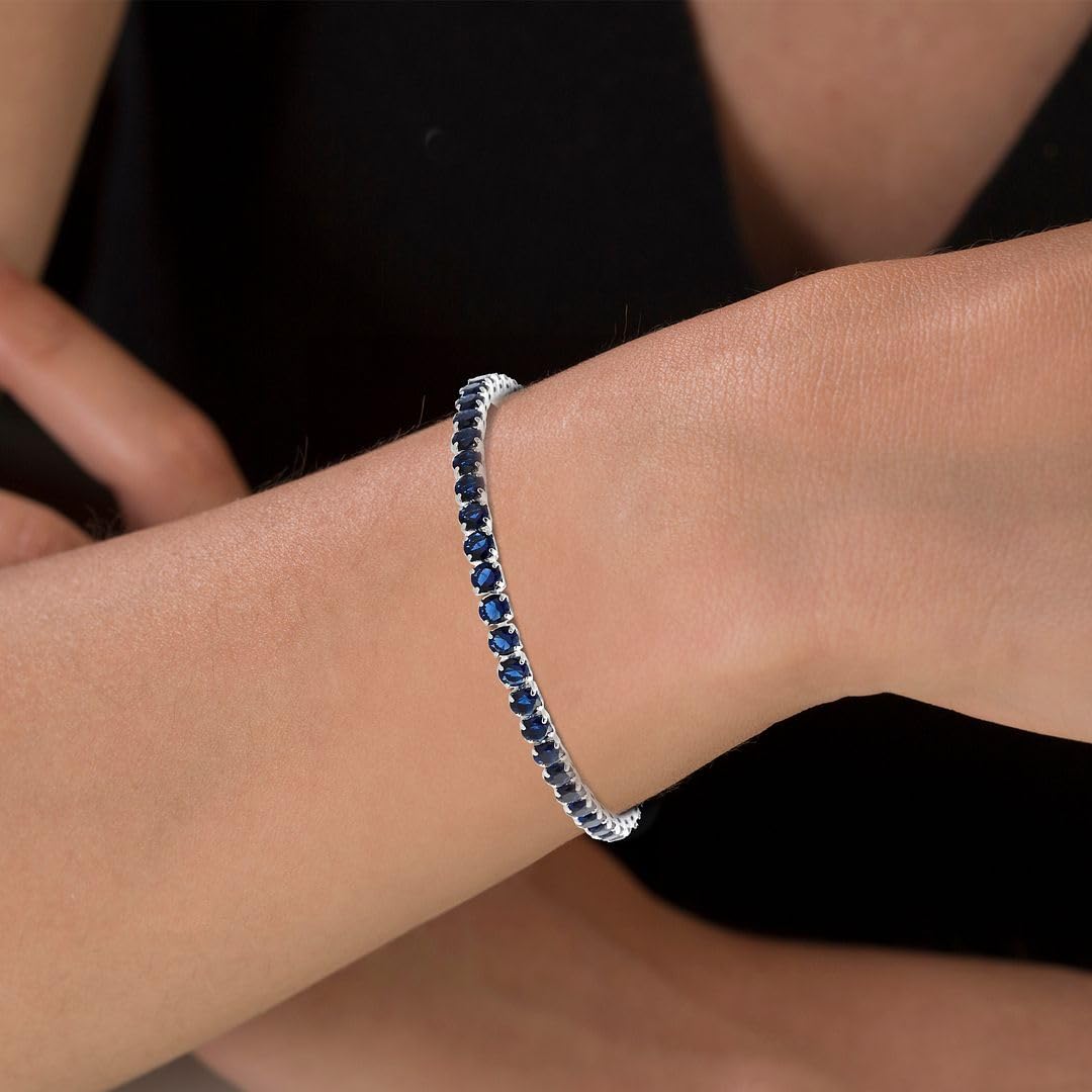 Trendy Cubic Zirconia Tennis Bracelet for Women - 8