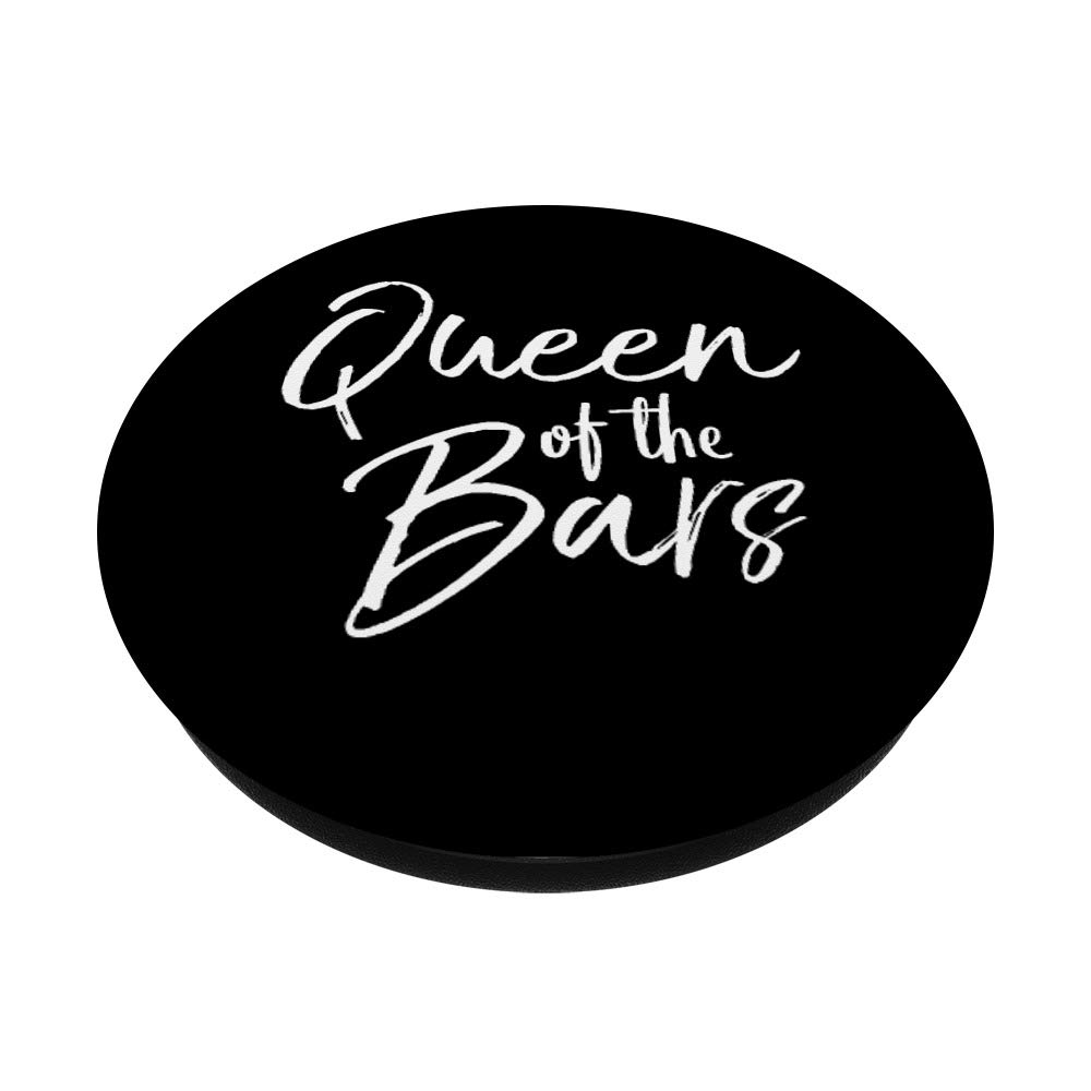 Gymnast Queen PopSockets PopGrip - Swappable Phone Grip for iPhone & Android - Perfect Gymnastics Gift for Bars Queen & Athletes - Ideal for Competitions, Training & Everyday Use
