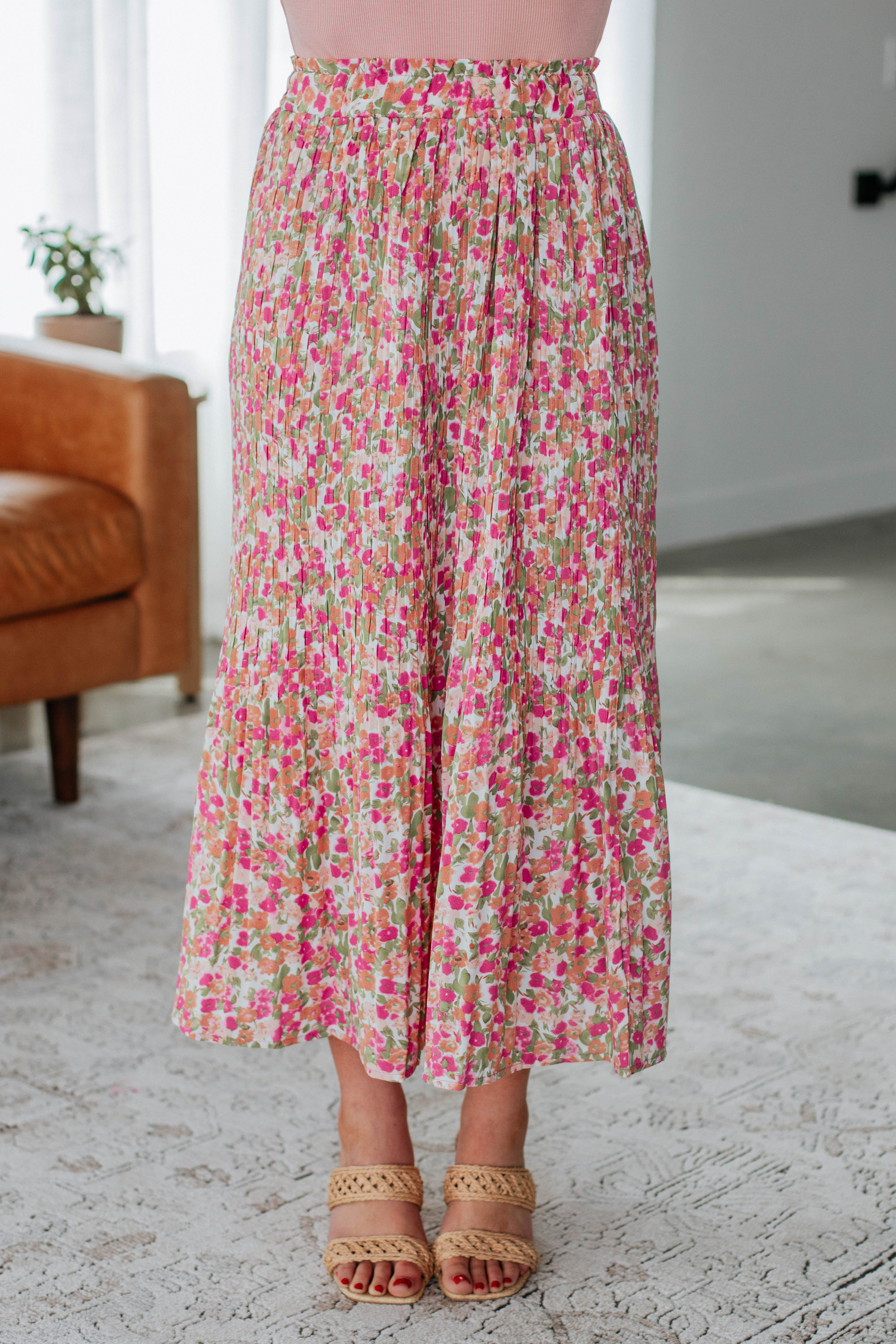 Stylish Addy Floral Skirt in Orchid Print - Perfect for Spring Outfits, Summer Dresses & Casual Occasions
