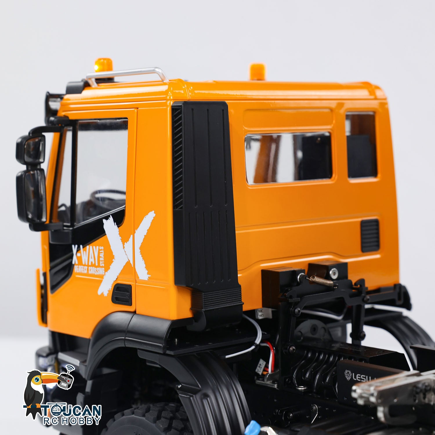 Customized LESU Metal 6x6 1/14 Scale RC Hydraulic Dump Truck - 3 Way Radio Controlled Construction Vehicle DIY Model Kit for Adults & Kids | Perfect for Construction Site Play, Collecting, and STEM Learning