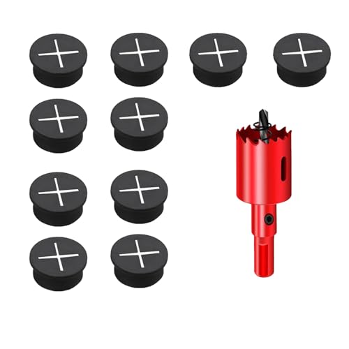 1 Inch_25mm Black 10PCS