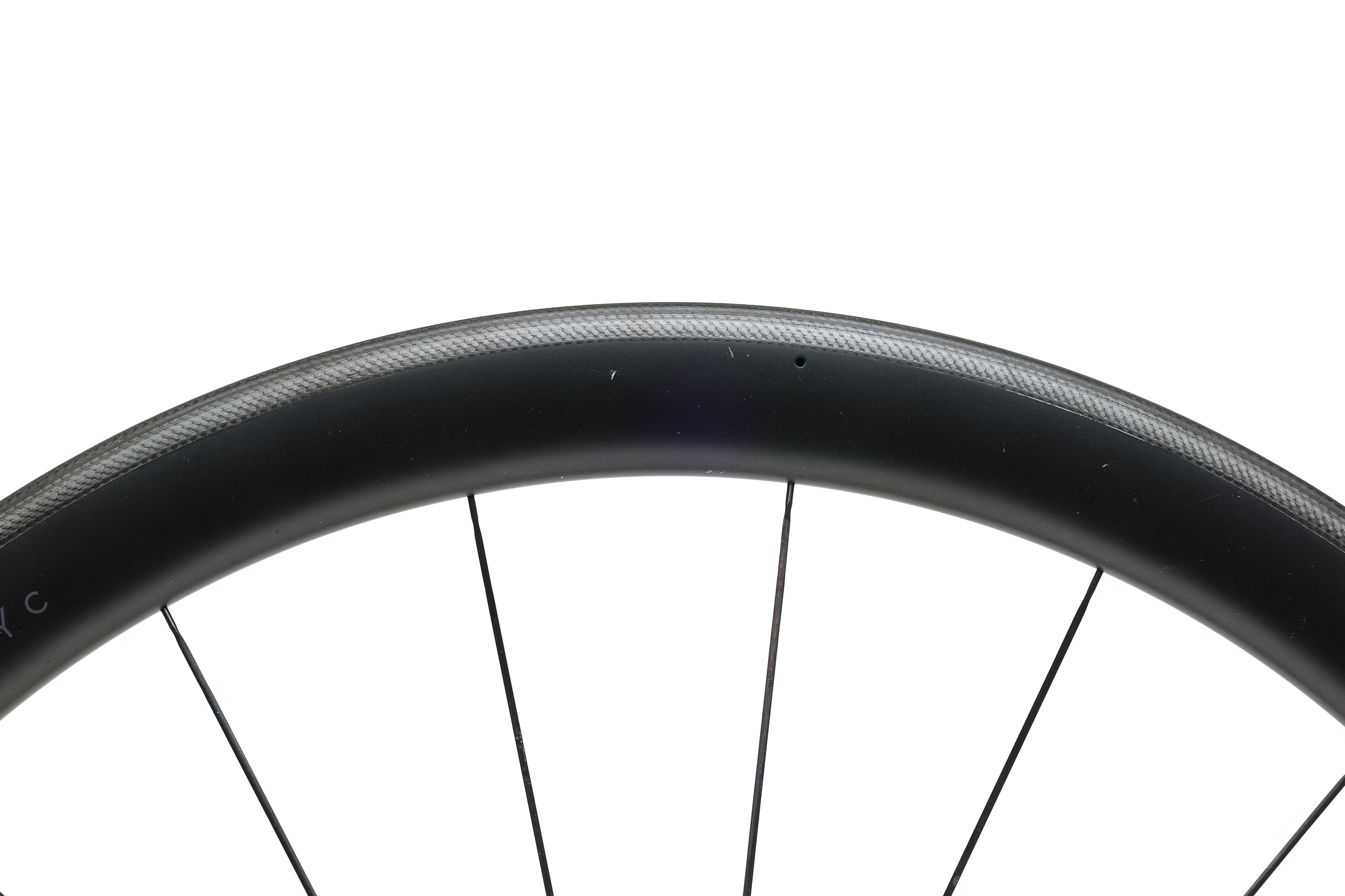 Black Inc Fifty C Carbon Tubeless 700c Front Wheel - Lightweight Aero Road Bike Wheel for Racing & Training - Perfect for Road Cycling, Triathlons & Competitive Riding