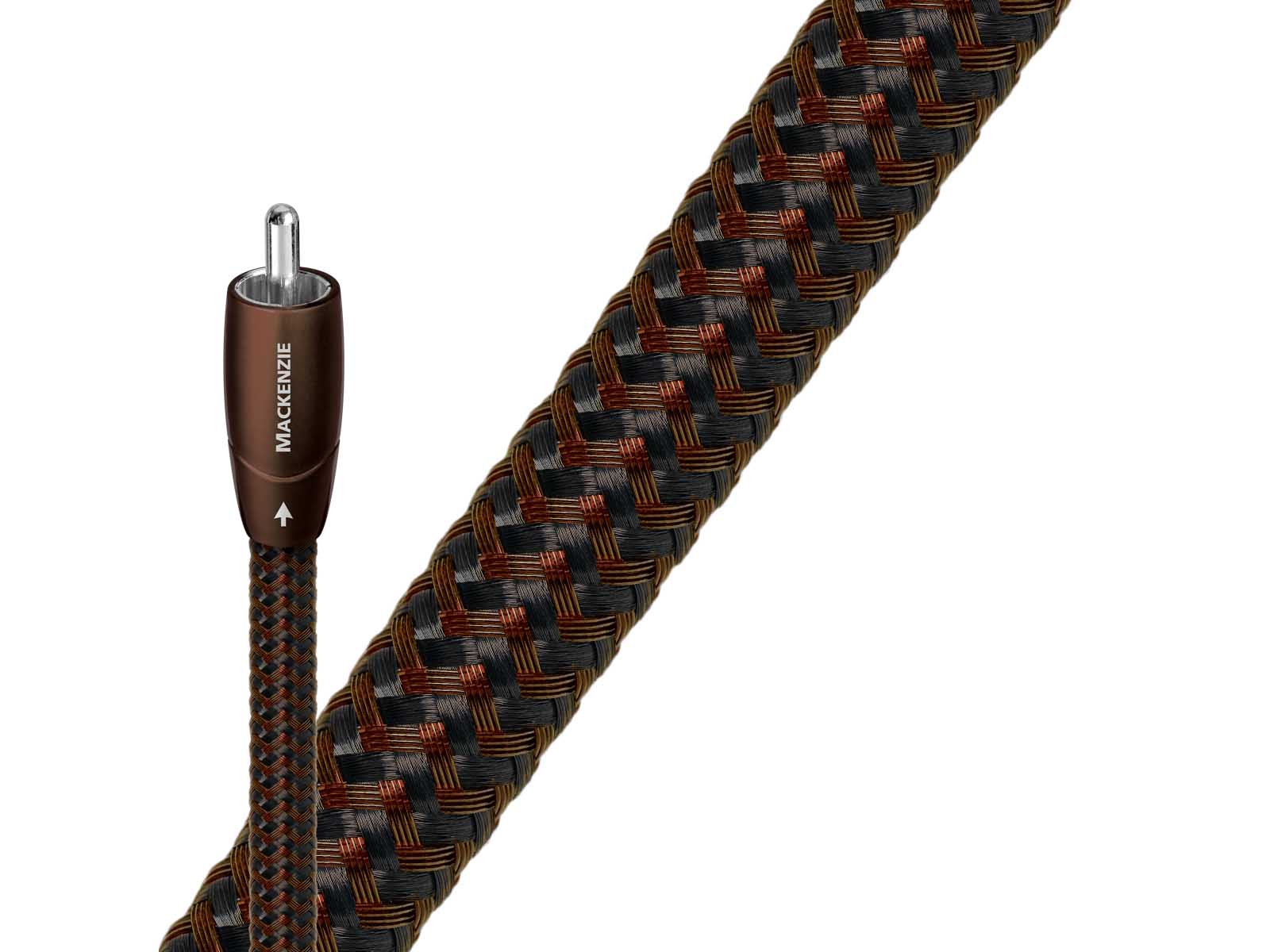 Audioquest Mackenzie RCA Interconnect Cable - Premium Audio Cable for Hi-Fi Systems, Home Theater, and Studio Recording | High-Quality Copper Conductors, Durable Shielding, Enhanced Sound Clarity