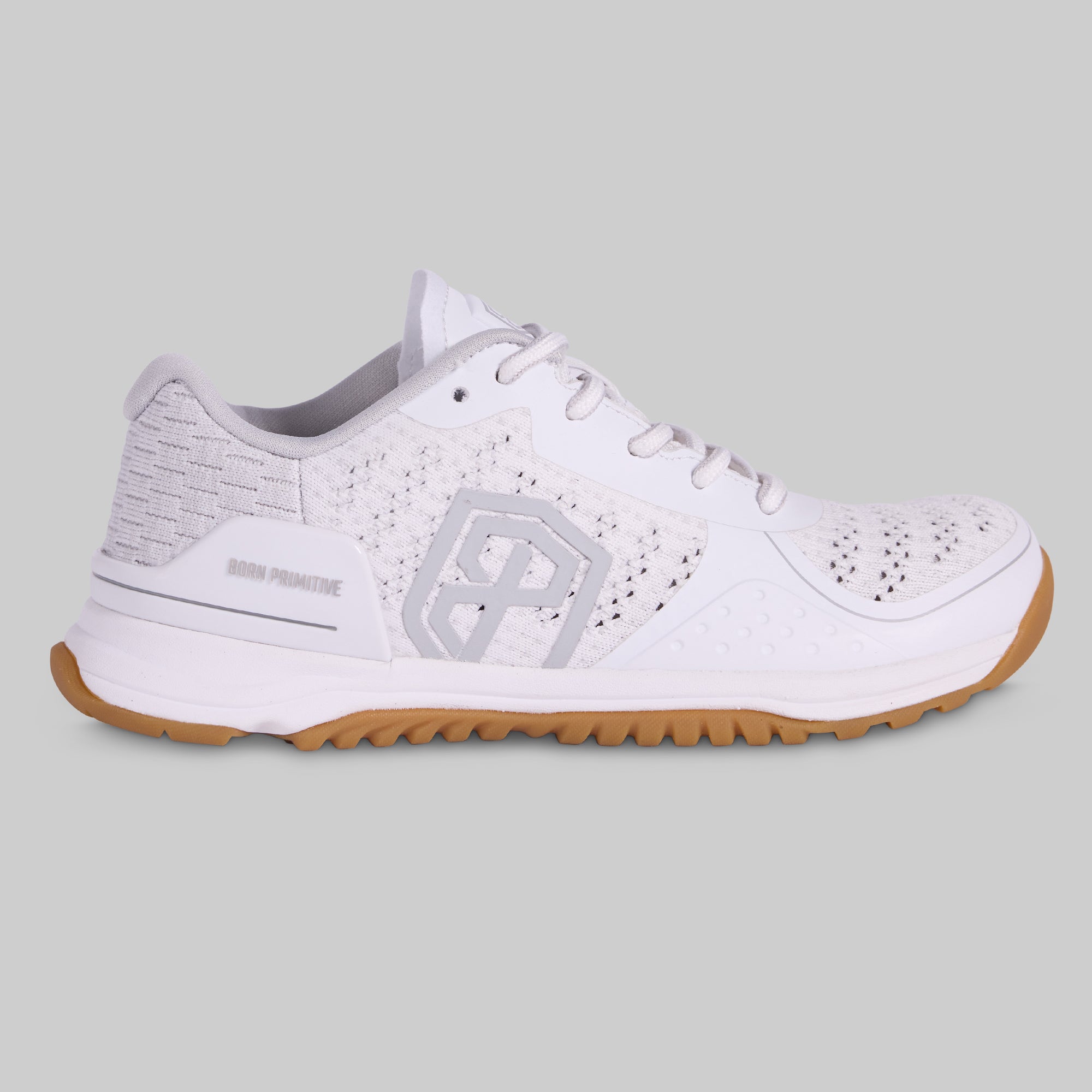 Women's Savage 1 Sneakers - White & Gum Colorway - Comfortable Casual Shoes for Running, Gym Workouts & Streetwear Fashion