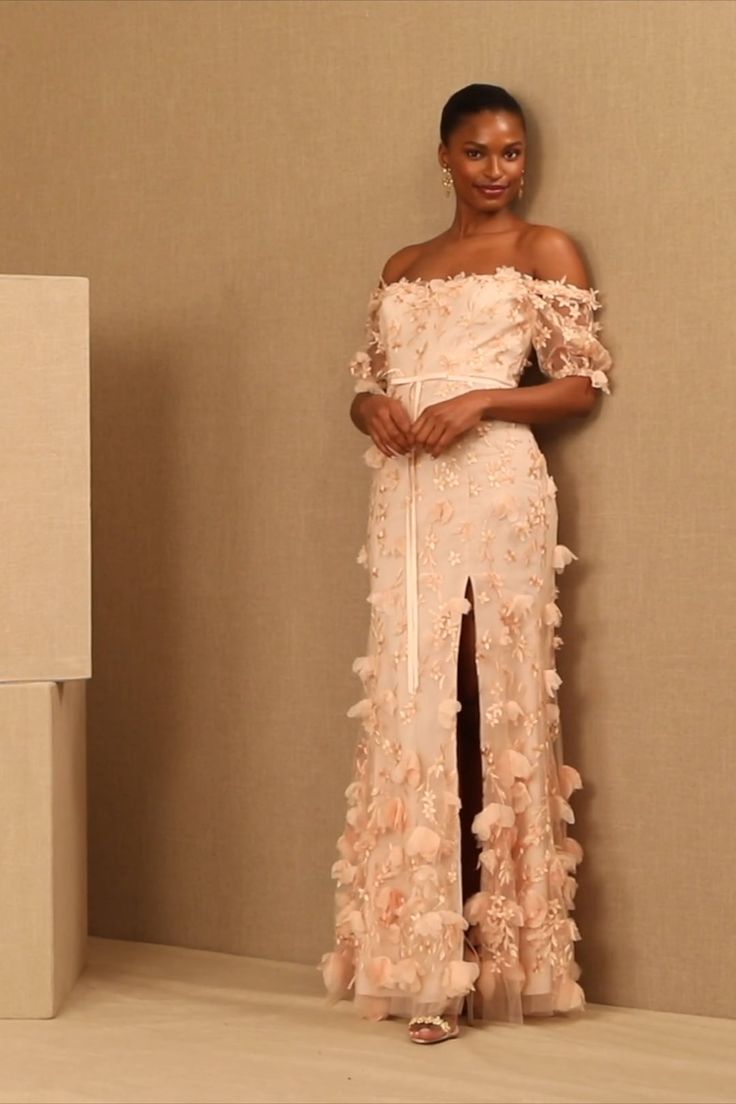 Marchesa Notte Tish Gown - Elegant Evening Dress for Women | Perfect for Weddings, Galas & Formal Events