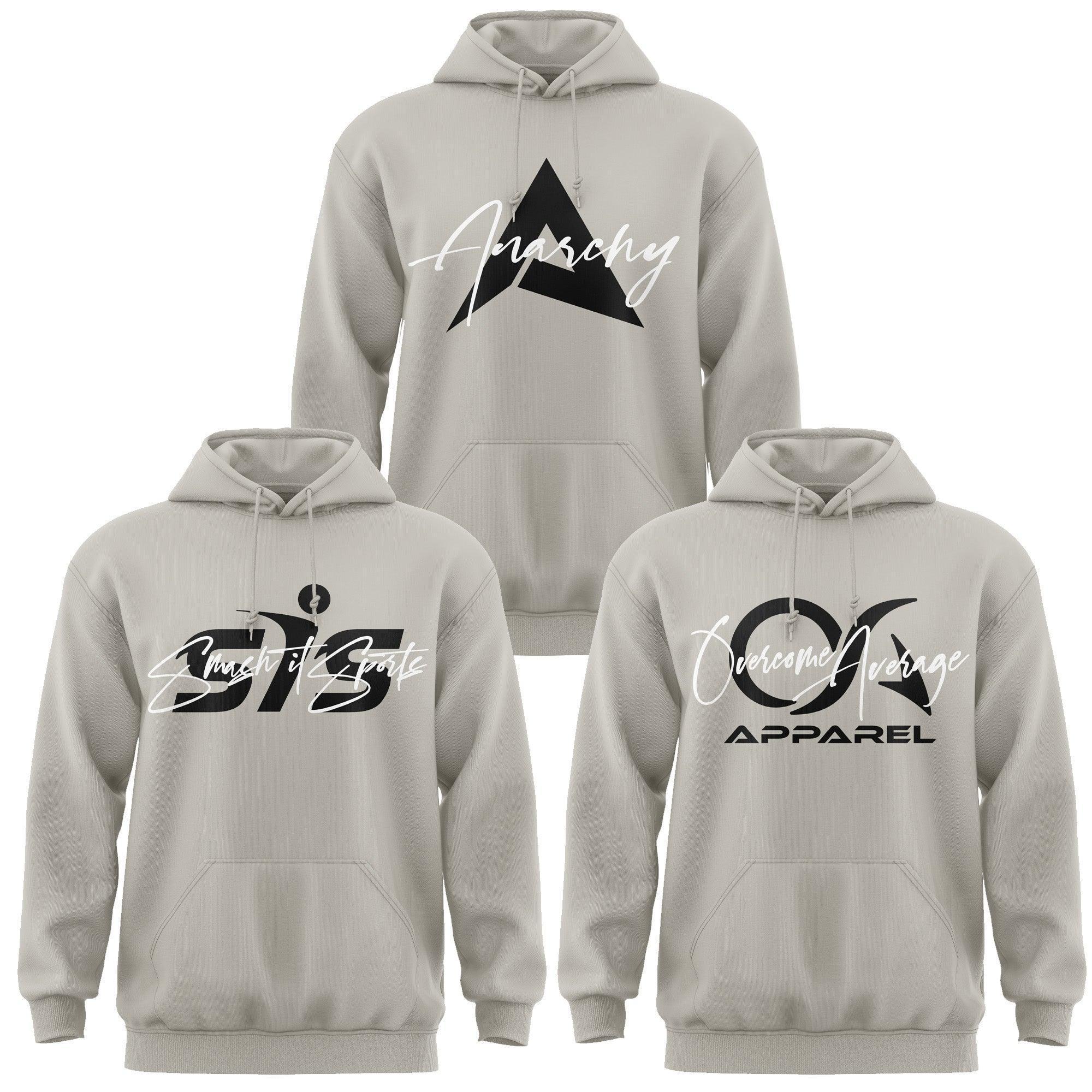 Element Fleece Hoodie for Men & Women - Soft & Cozy Pullover with Smoke Design | Perfect for Casual Wear, Outdoor Activities & Lounge Comfort