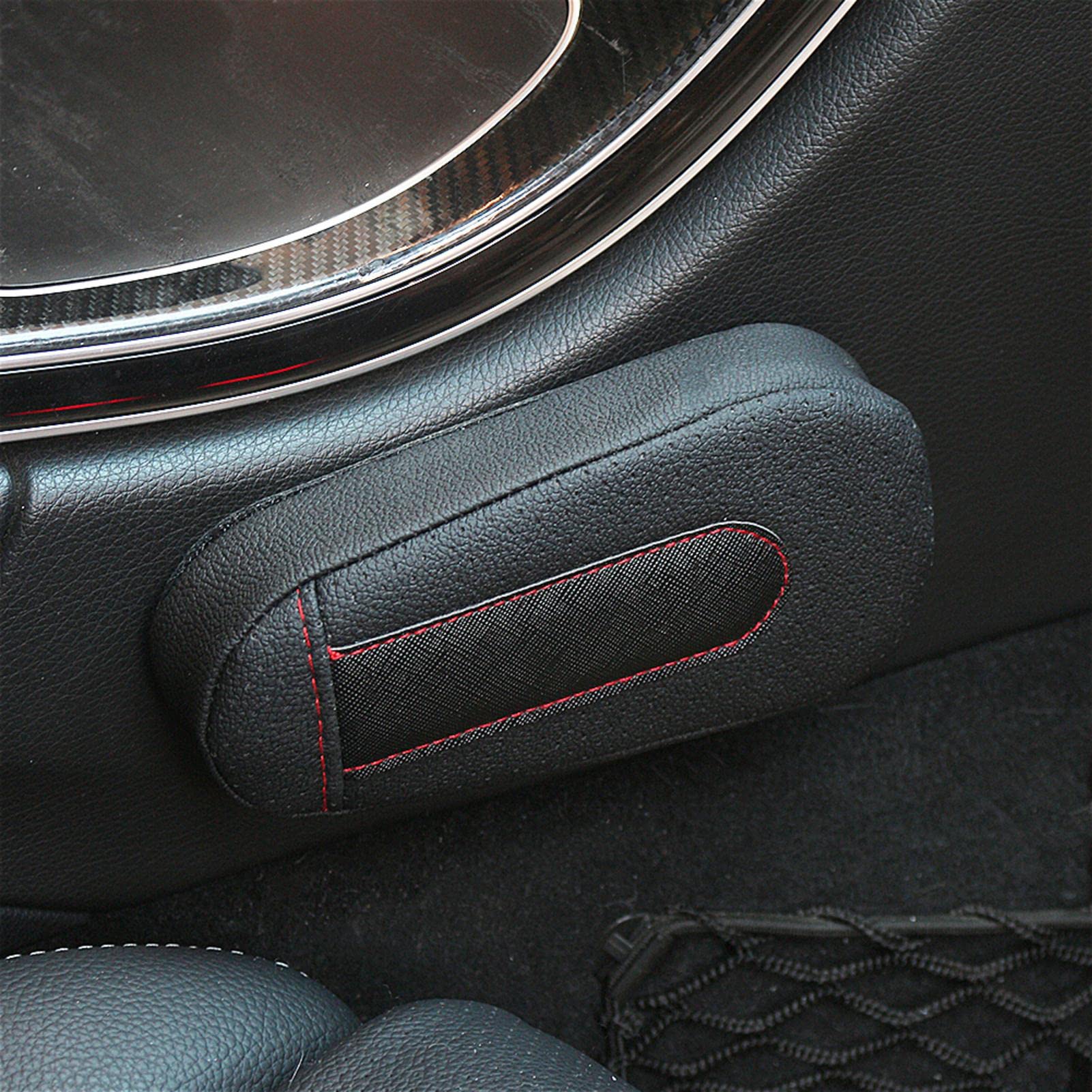 Comfortable Car Leg Cushion & Knee Support Pillow - Soft Cotton Armrest Pad for Driving Comfort | Car Interior Accessories for Long Trips, Commuting & Road Trips