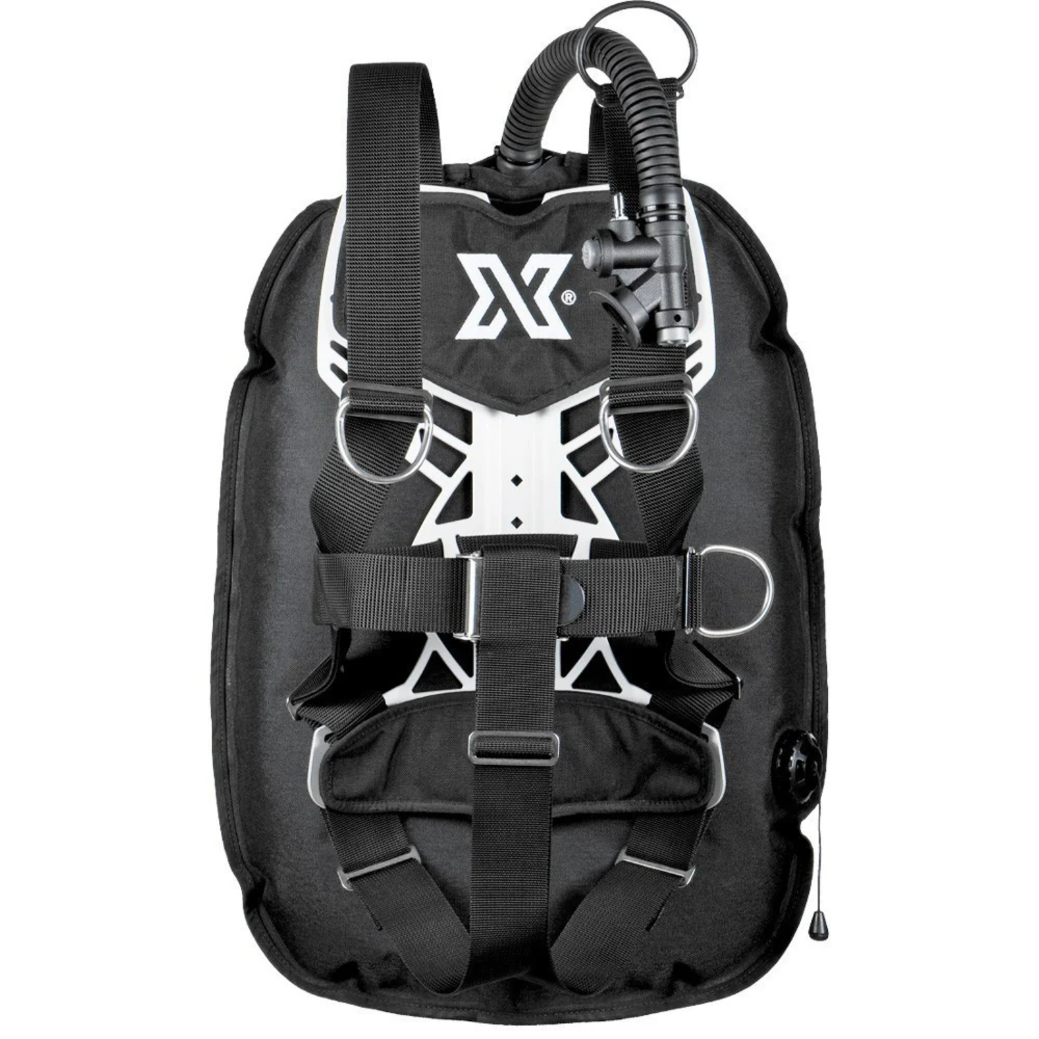 XDeep NX Ghost Standard Full Setup Wing System - Premium Scuba Diving BCD for Comfort & Control - Perfect for Recreational & Technical Divers