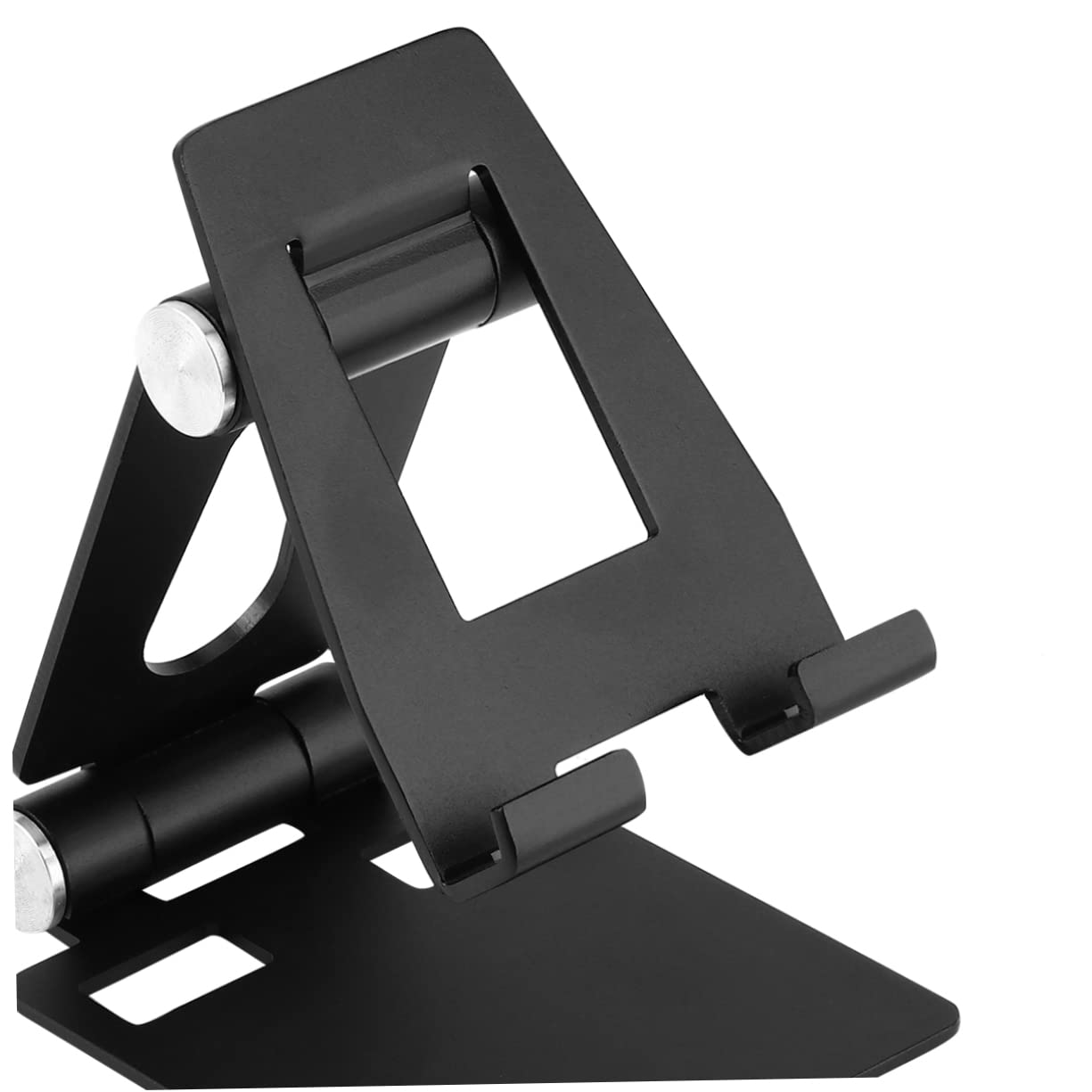 NOLITOY 2 Pack Foldable Tablet & Phone Stand Holder - Universal Adjustable Desktop Stand for iPhone, iPad, Samsung - Portable & Space-Saving Design for Home, Office, Travel & Video Watching