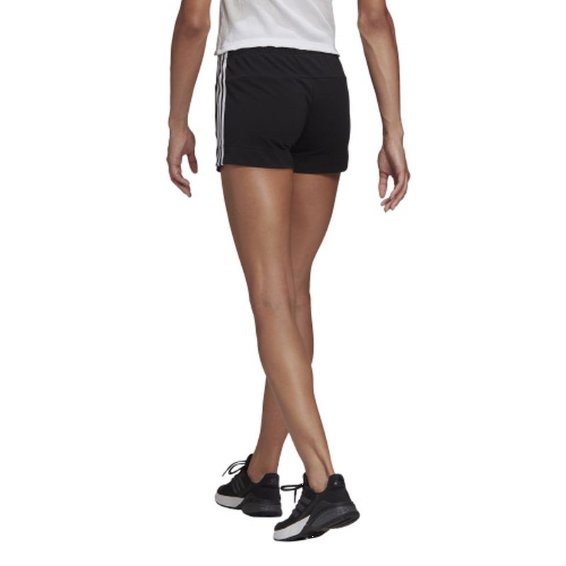 Adidas Women's Essentials Slim Shorts - Lightweight Comfort for Running, Yoga & Gym Workouts