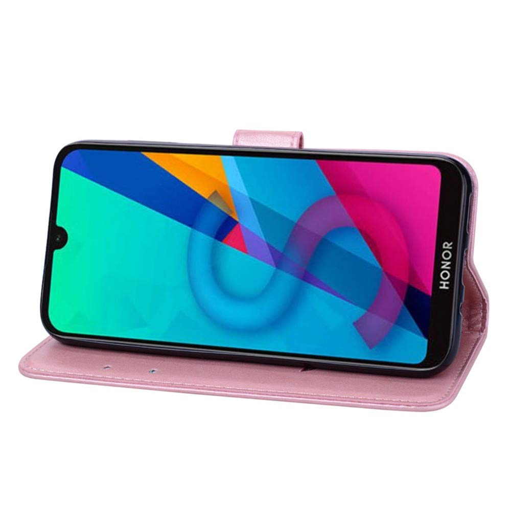 PKQTOP Shockproof Flip Wallet Leather Phone Case for Samsung Galaxy A51 4G (6.5
