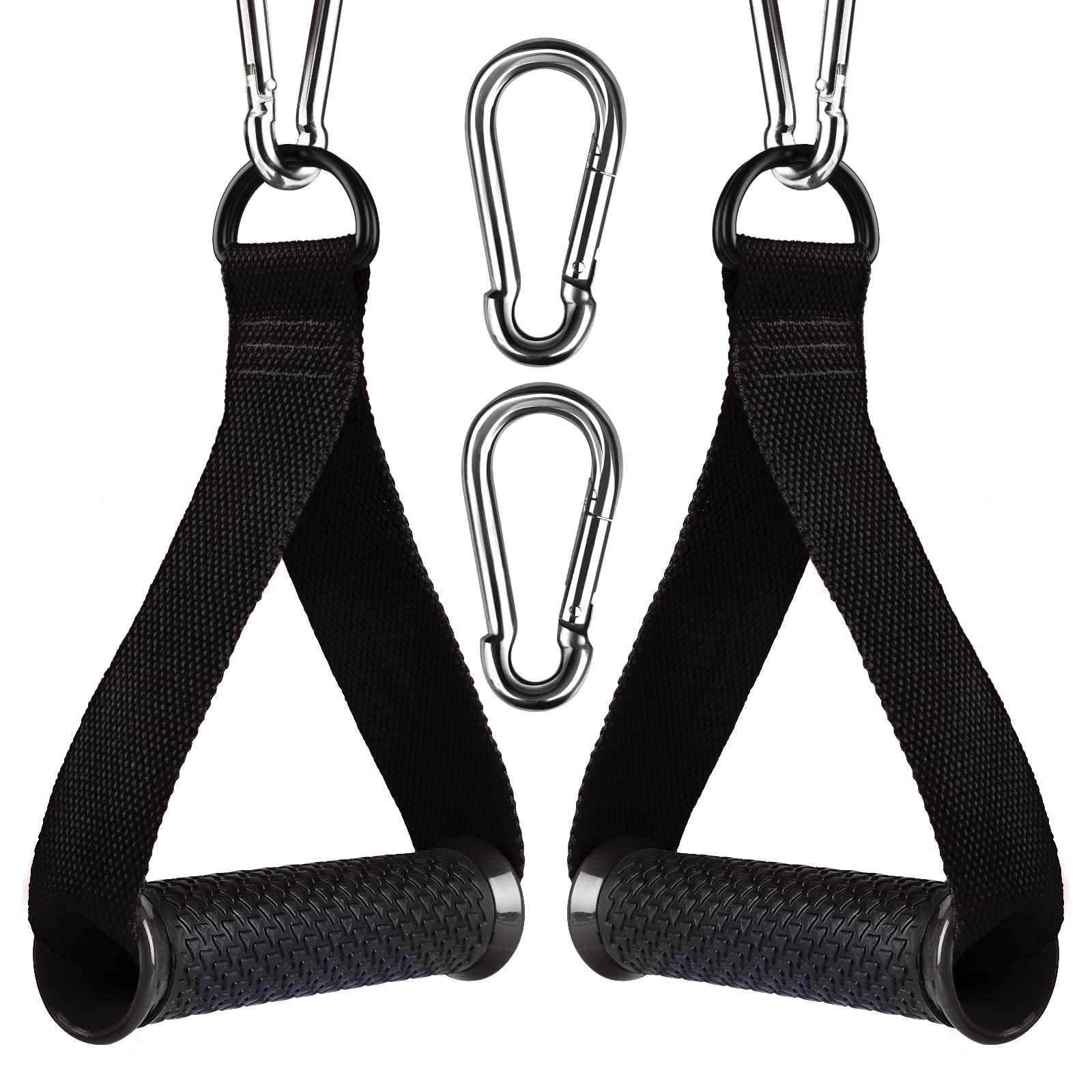 Heavy Duty Exercise Handle for Cable Machine - Durable Resistance Bands Attachment for Home Gym - Replacement Fitness Equipment for Pilates, Yoga & Strength Training - Perfect for Pull Downs, Workouts & Functional Training
