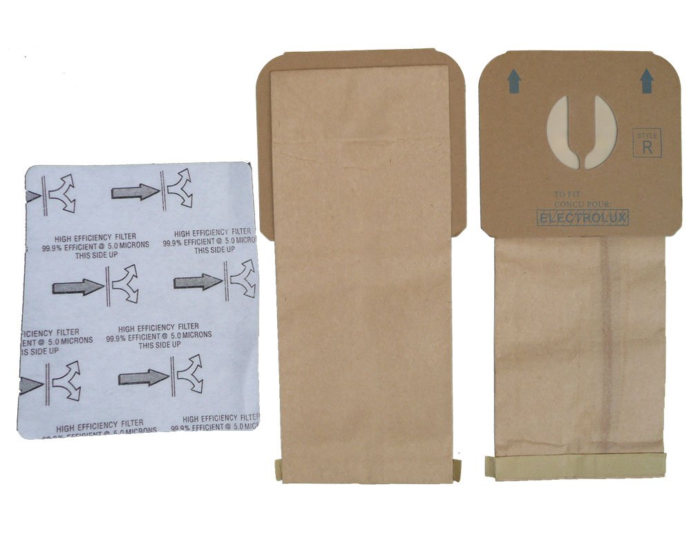18 EnviroCare Replacement Vacuum Bags Compatible with Electrolux Renaissance Micro Filtration Style R + 3 HEPA Filters - Perfect for Pet Hair, Allergen Reduction & Deep Cleaning