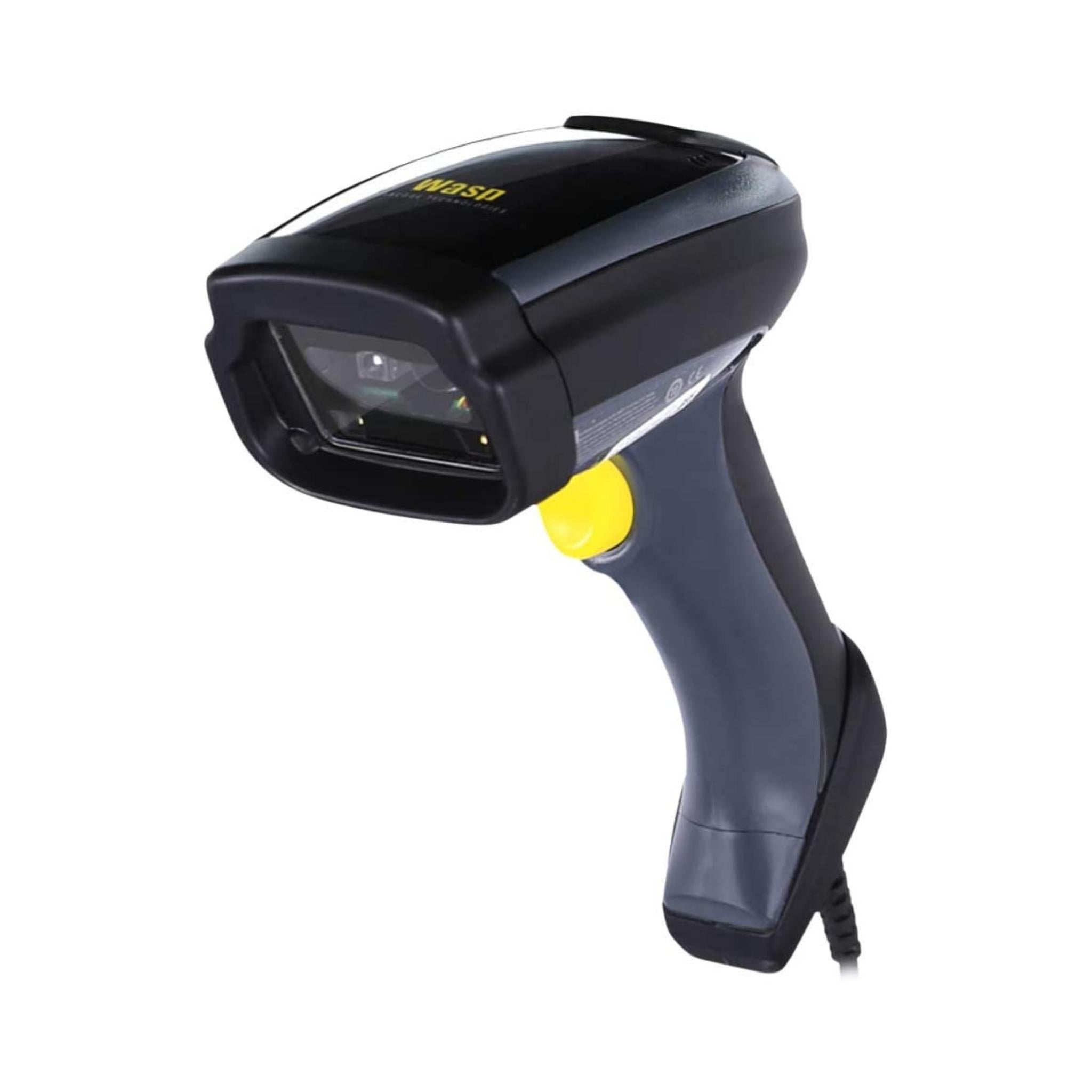 Wasp WDI7500 Industrial 1D/2D Barcode Scanner - High-Speed Wireless Bluetooth Barcode Reader for Warehouse, Retail & Logistics | Durable Handheld Scanner for Inventory Management & Shipping