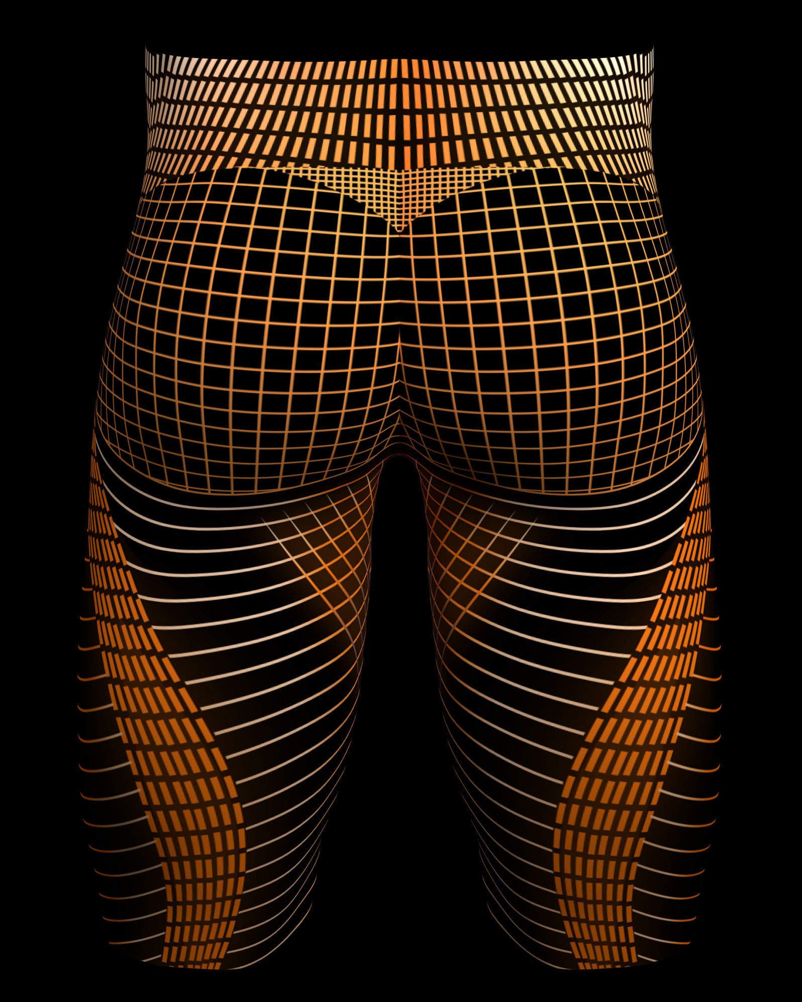 Knap'man Zoned Compression Shorts for Men - 25% Off White - High Performance Workout & Running Shorts for Gym & Sports