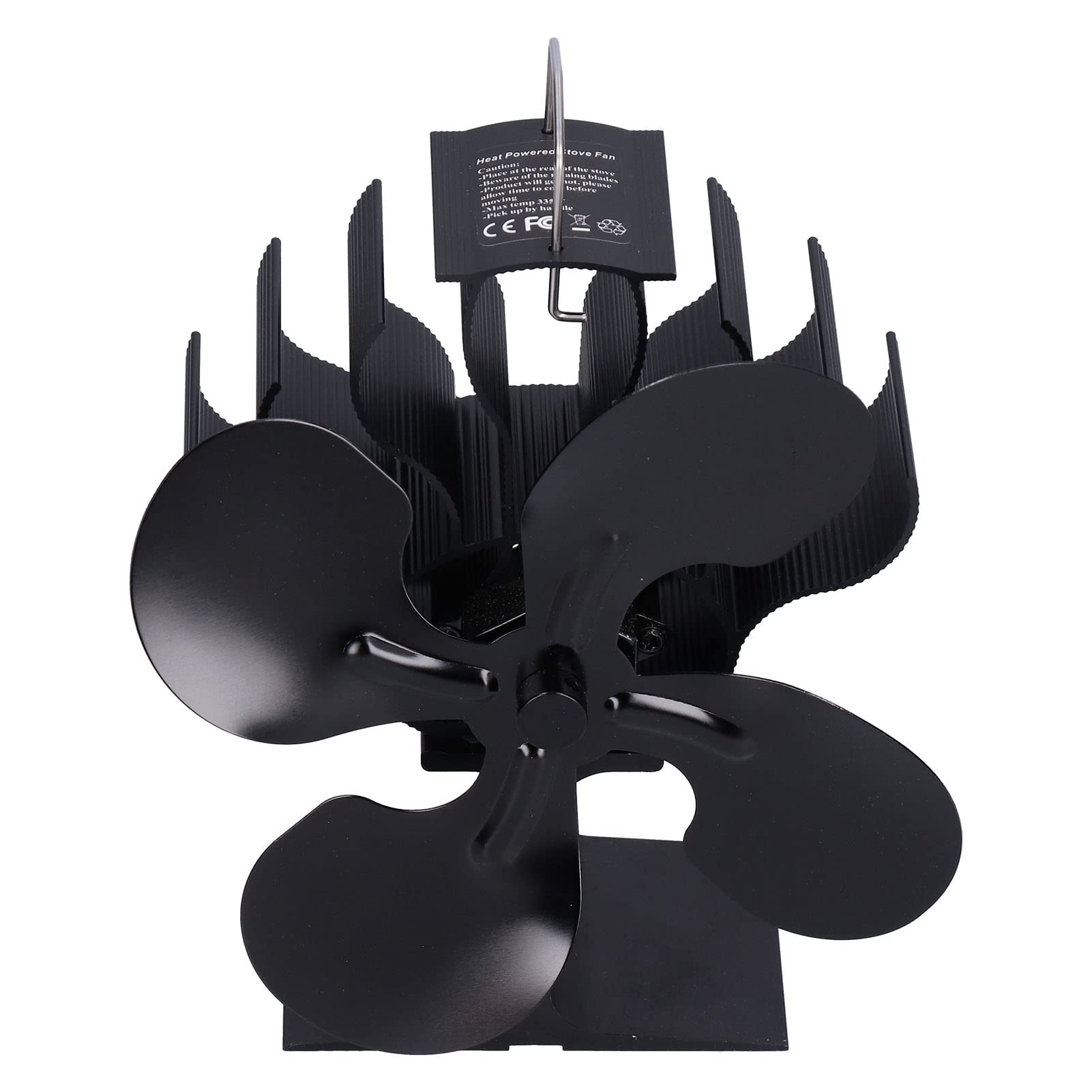 Silent Fireplace Fan - Auto Start for Efficient Heat Distribution - Home Heating