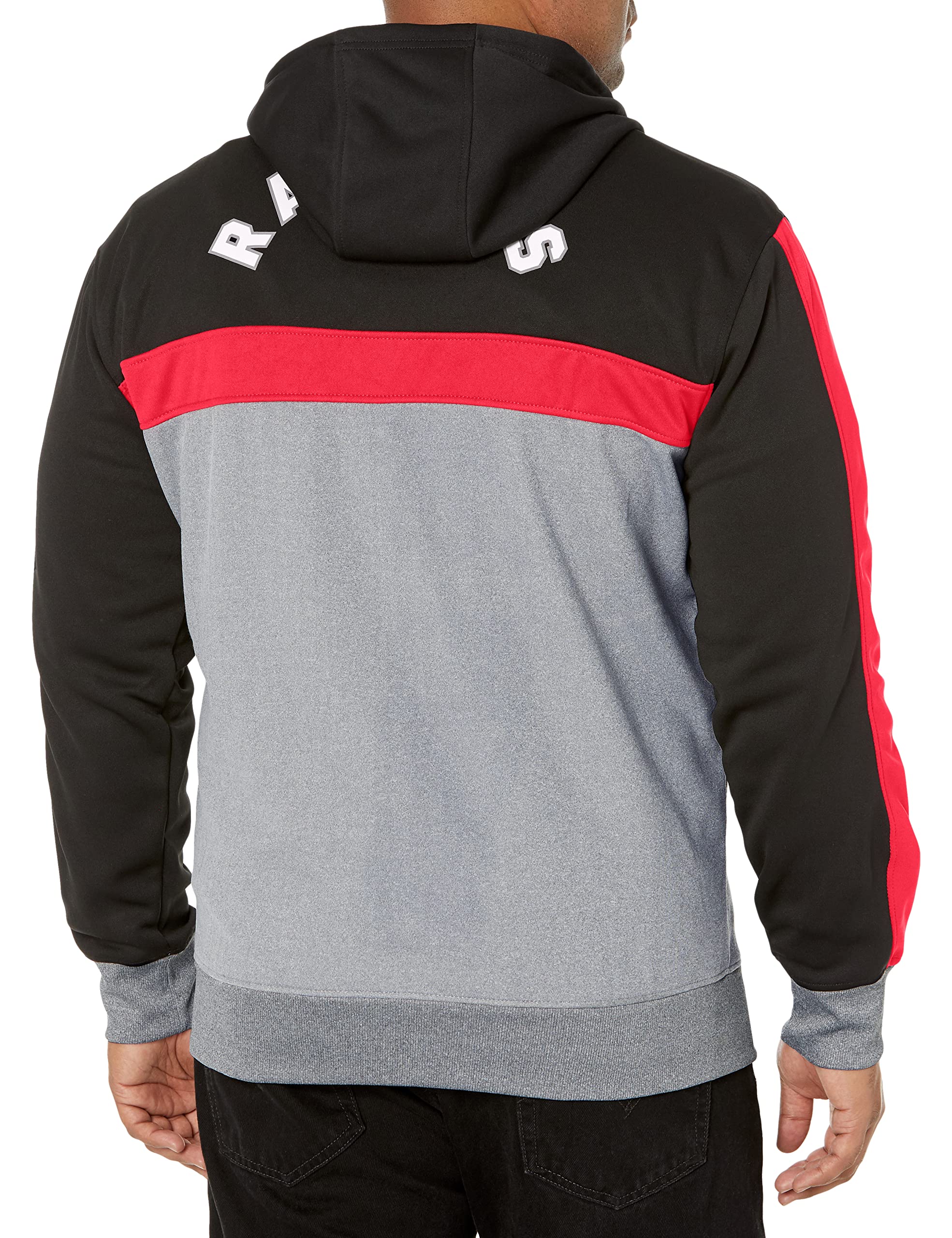 Ultra Game Men's Soft Fleece Full Zip Hooded Jacket - Warm Winter Pullover for Gaming, Outdoor Activities & Casual Wear