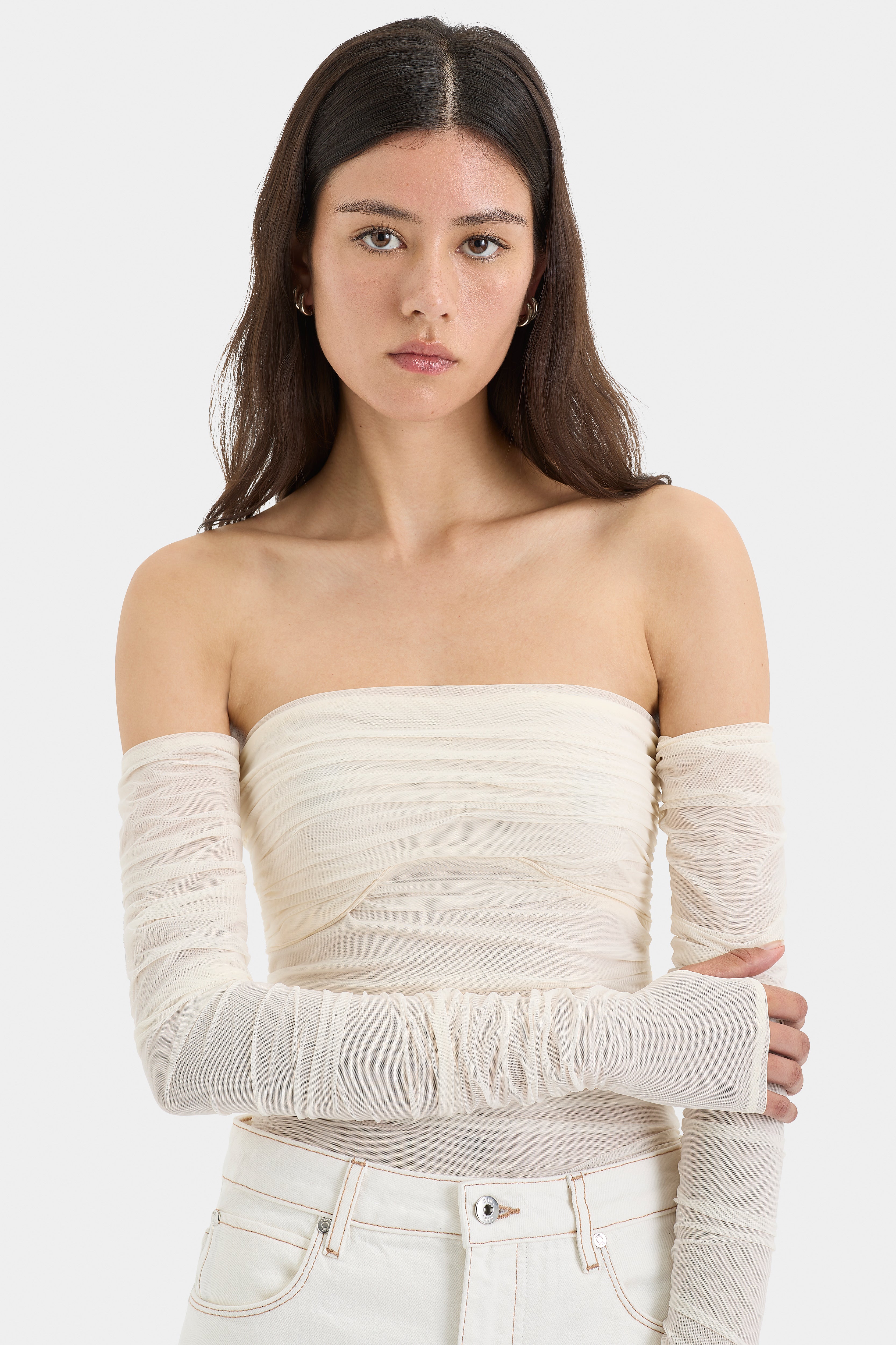 Jacques Women's Off Shoulder Tops - Sexy Sleeveless Blouse for Summer, Beach, Party & Date Night Outfits