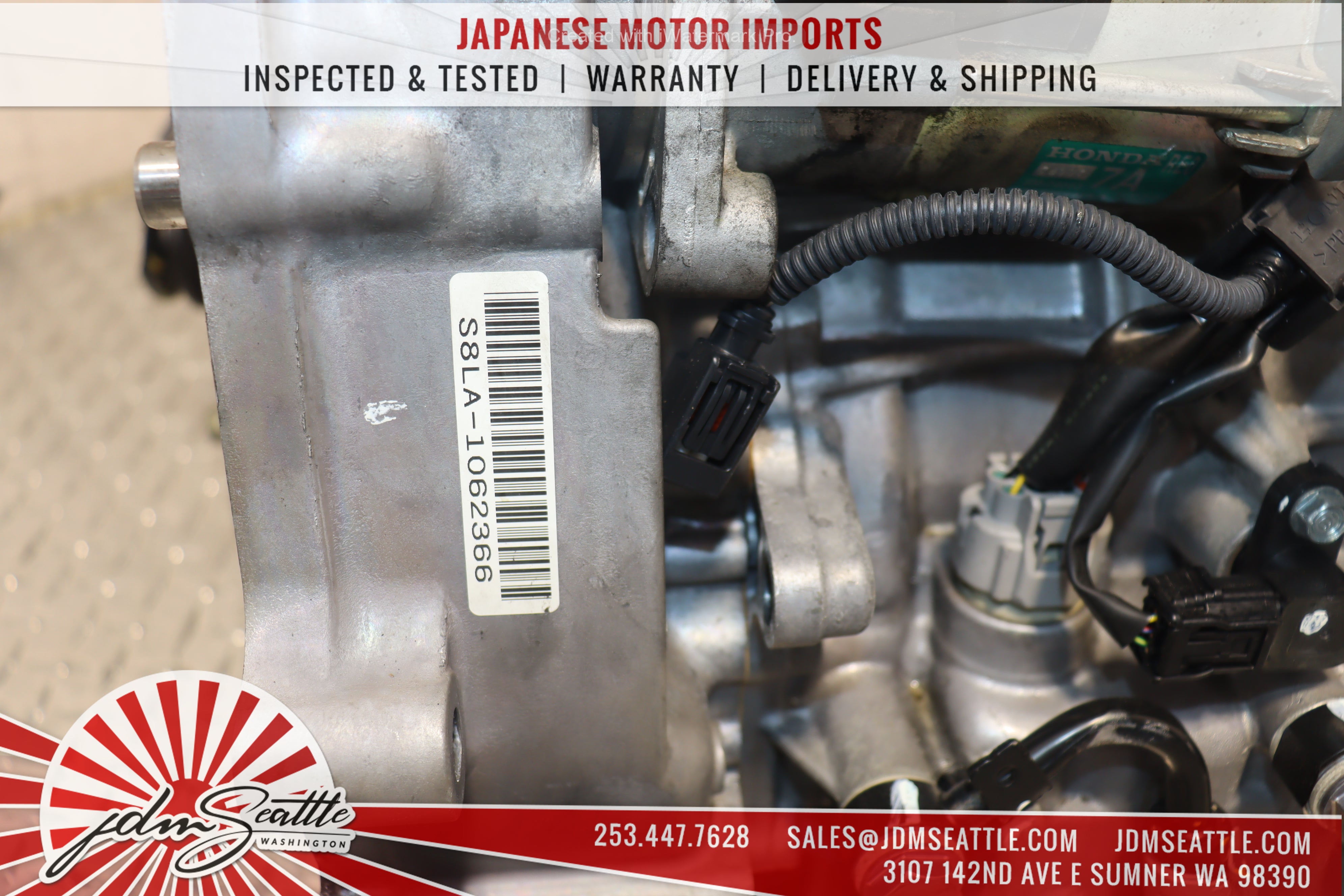 JDM 10-11 Honda Insight Hybrid CVT Automatic Transmission LDA MF6 - Compatible with 2010-2011 Honda Insight Models - Perfect for Smooth Gear Shifting & Fuel Efficiency