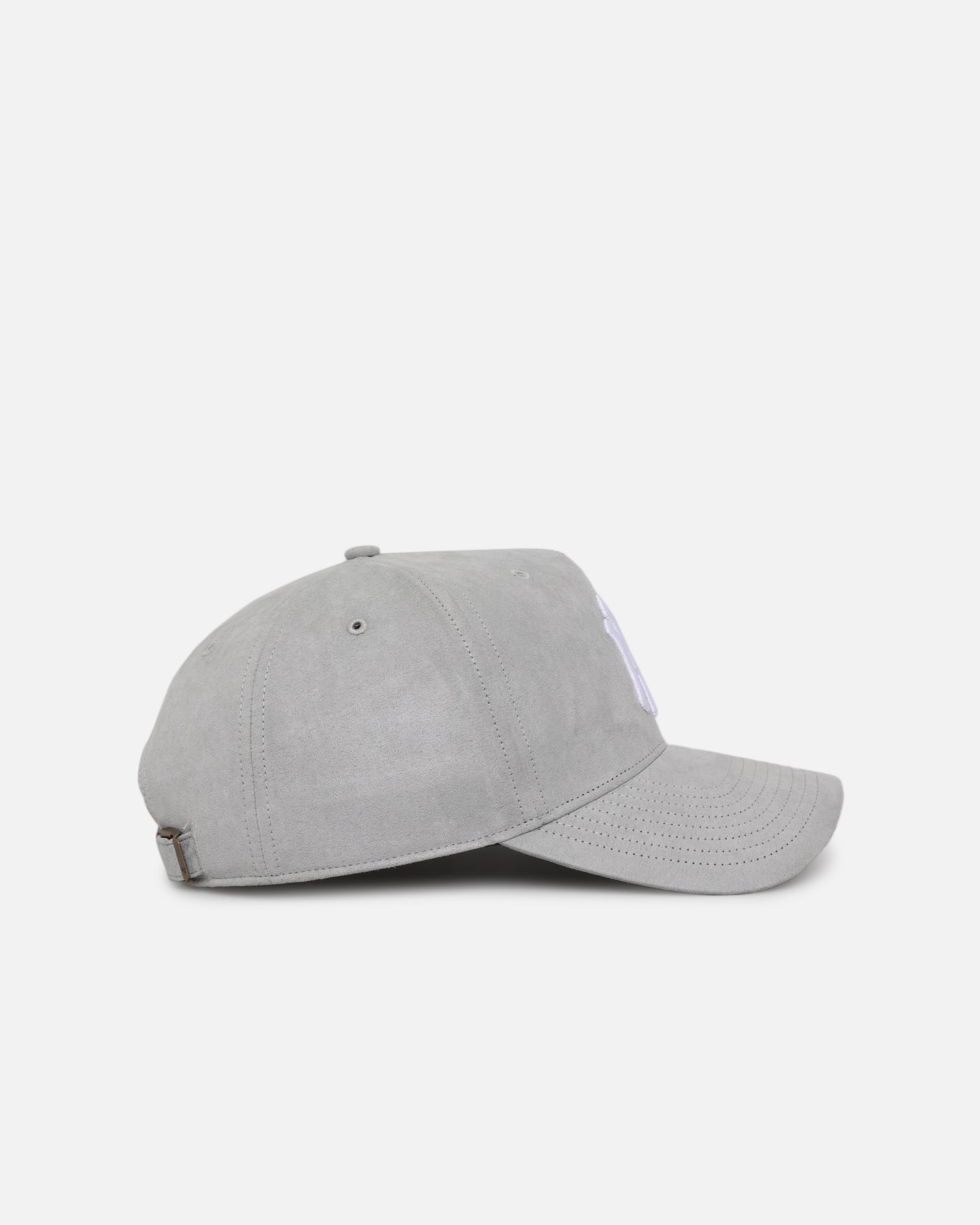 New York Yankees '47 MVP DT Strapback Cap - Gray/White Ultrasuede Adjustable Hat for Baseball Fans & Streetwear Fashion