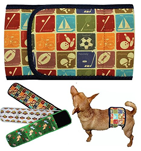 Reusable Washable Dog Diaper for Male Dogs - Neoprene Belly Band for Small, Medium & Large Breeds | Perfect for House Training, Incontinence & Travel