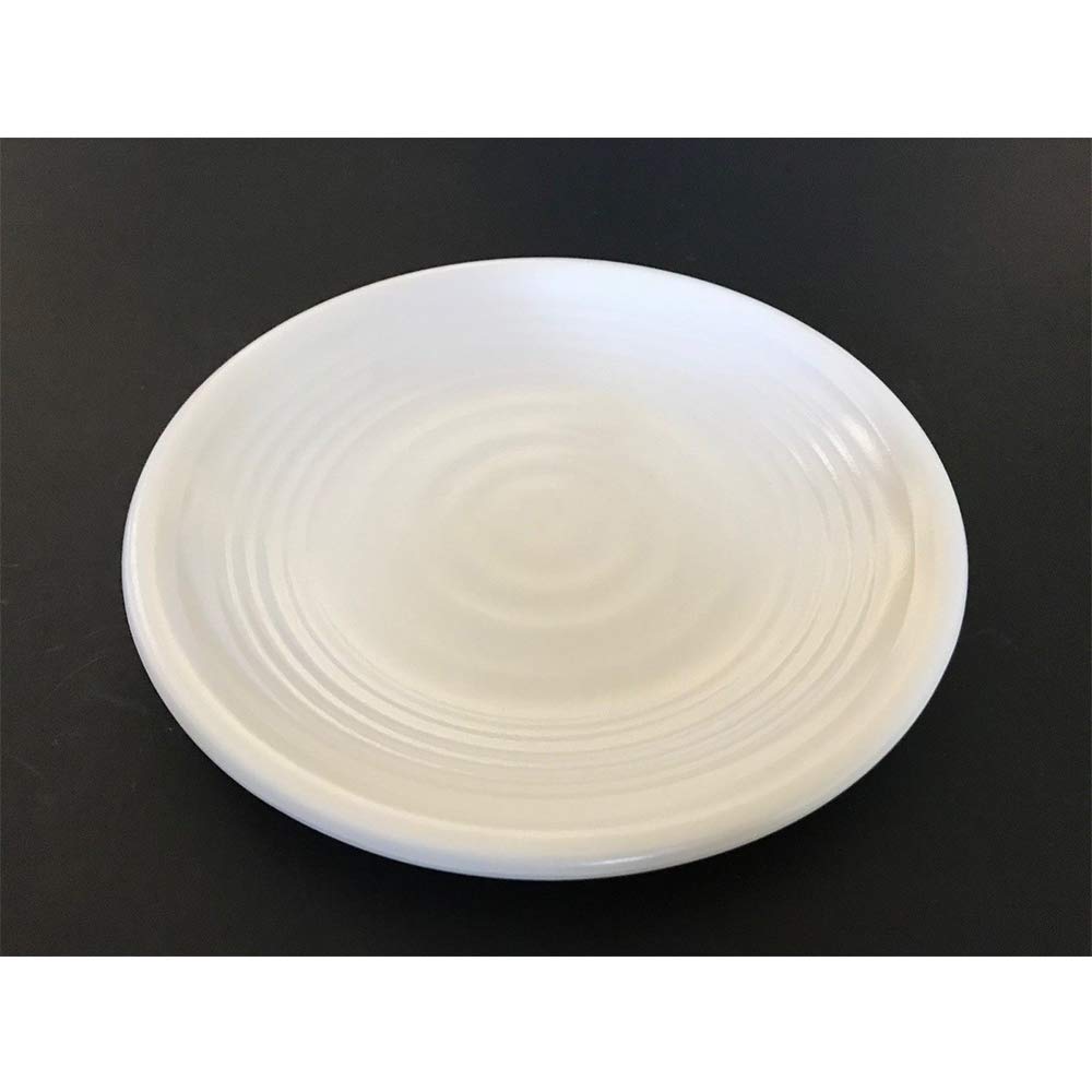 48-Pack 8-Inch White Melamine Round Dinner Plates – Durable Salad, Rice & Sushi Serving Dishes for Restaurants, Catering & Outdoor Dining